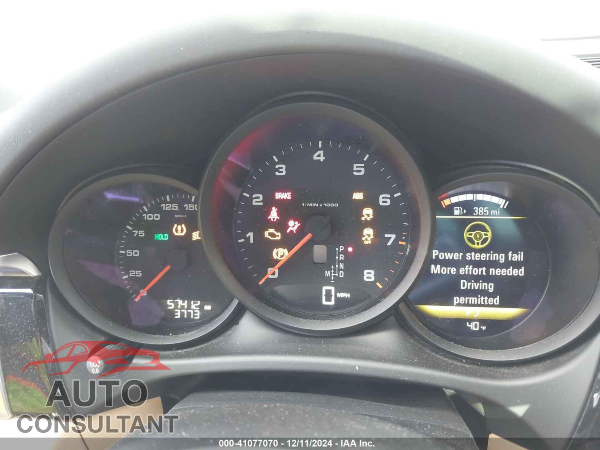 PORSCHE MACAN 2017 - WP1AA2A52HLB06191