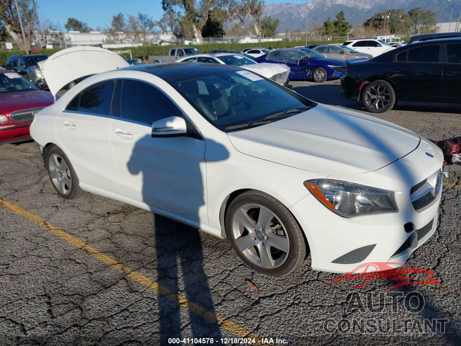 MERCEDES-BENZ CLA 250 2016 - WDDSJ4EB0GN336399