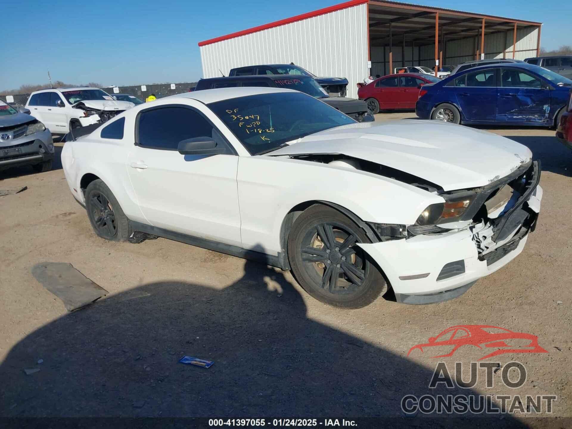 FORD MUSTANG 2012 - 1ZVBP8AM3C5247652