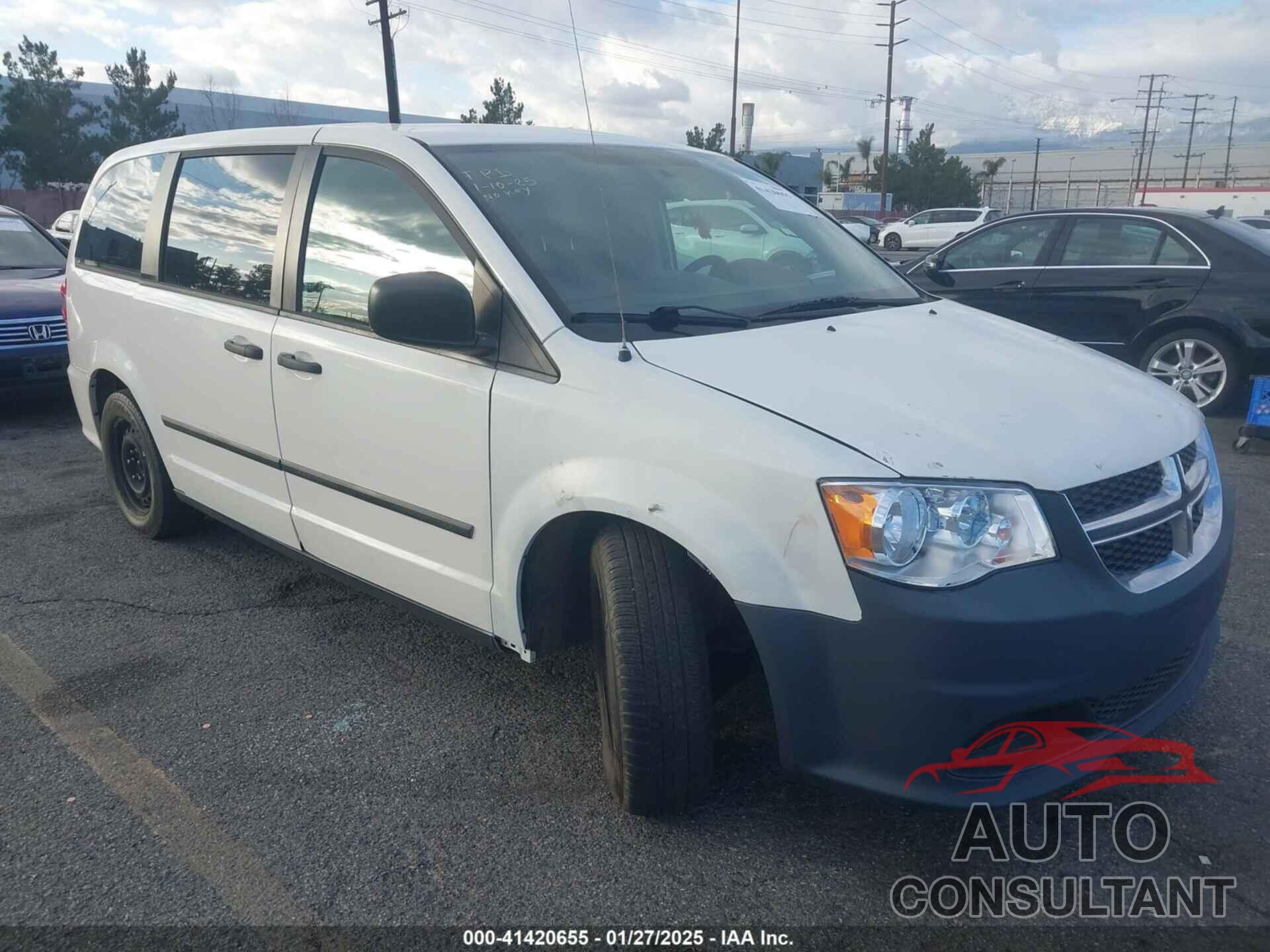 DODGE GRAND CARAVAN 2012 - 2C4RDGBG6CR367042