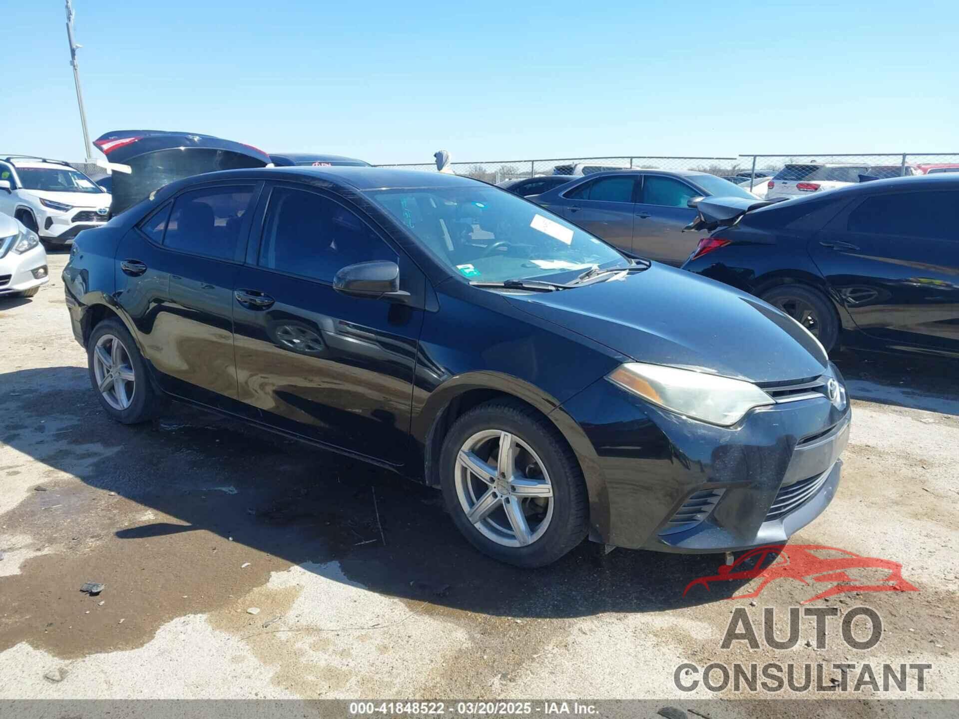 TOYOTA COROLLA 2016 - 5YFBURHE3GP423611