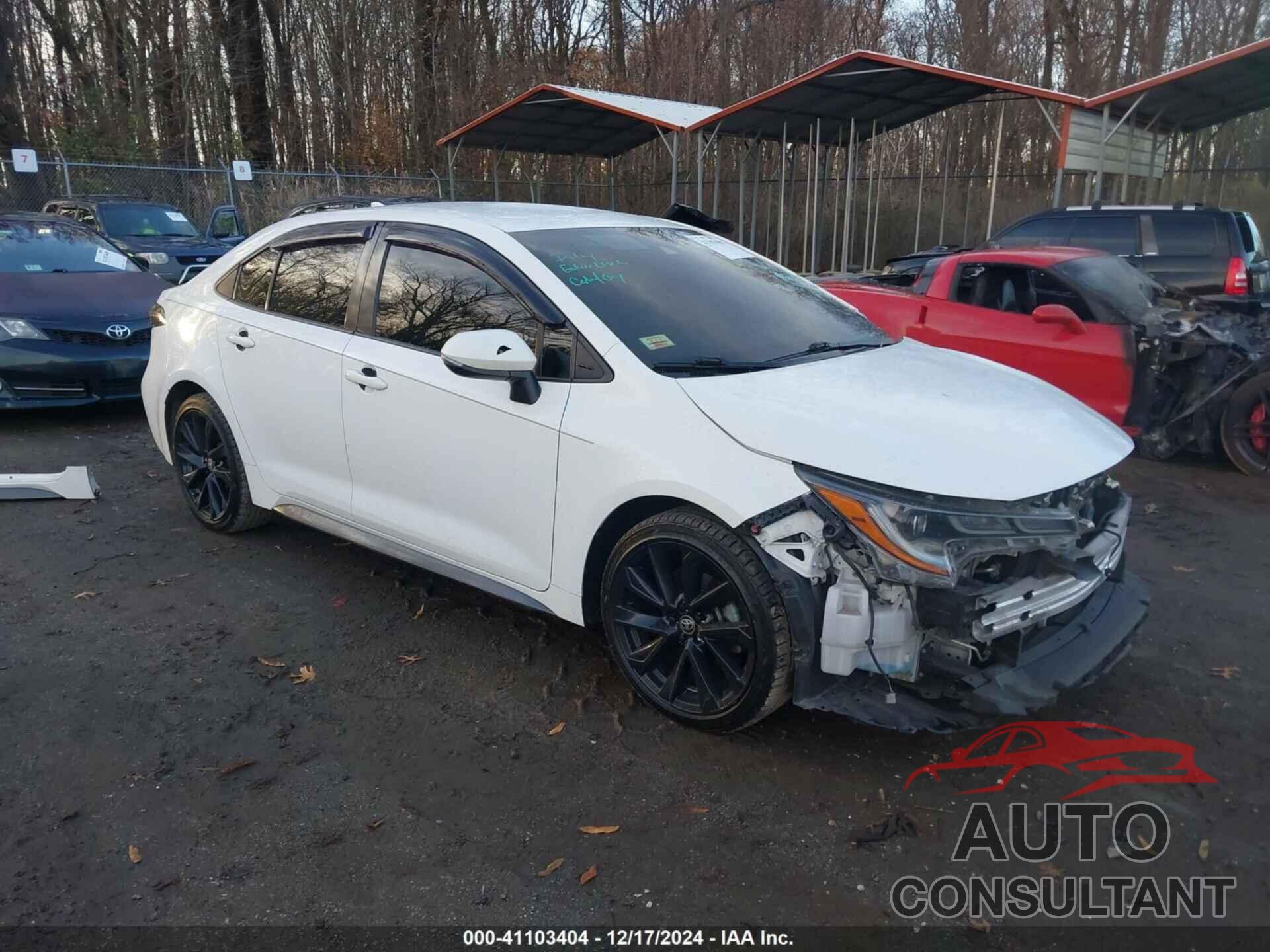 TOYOTA COROLLA 2020 - JTDS4RCE8LJ016597