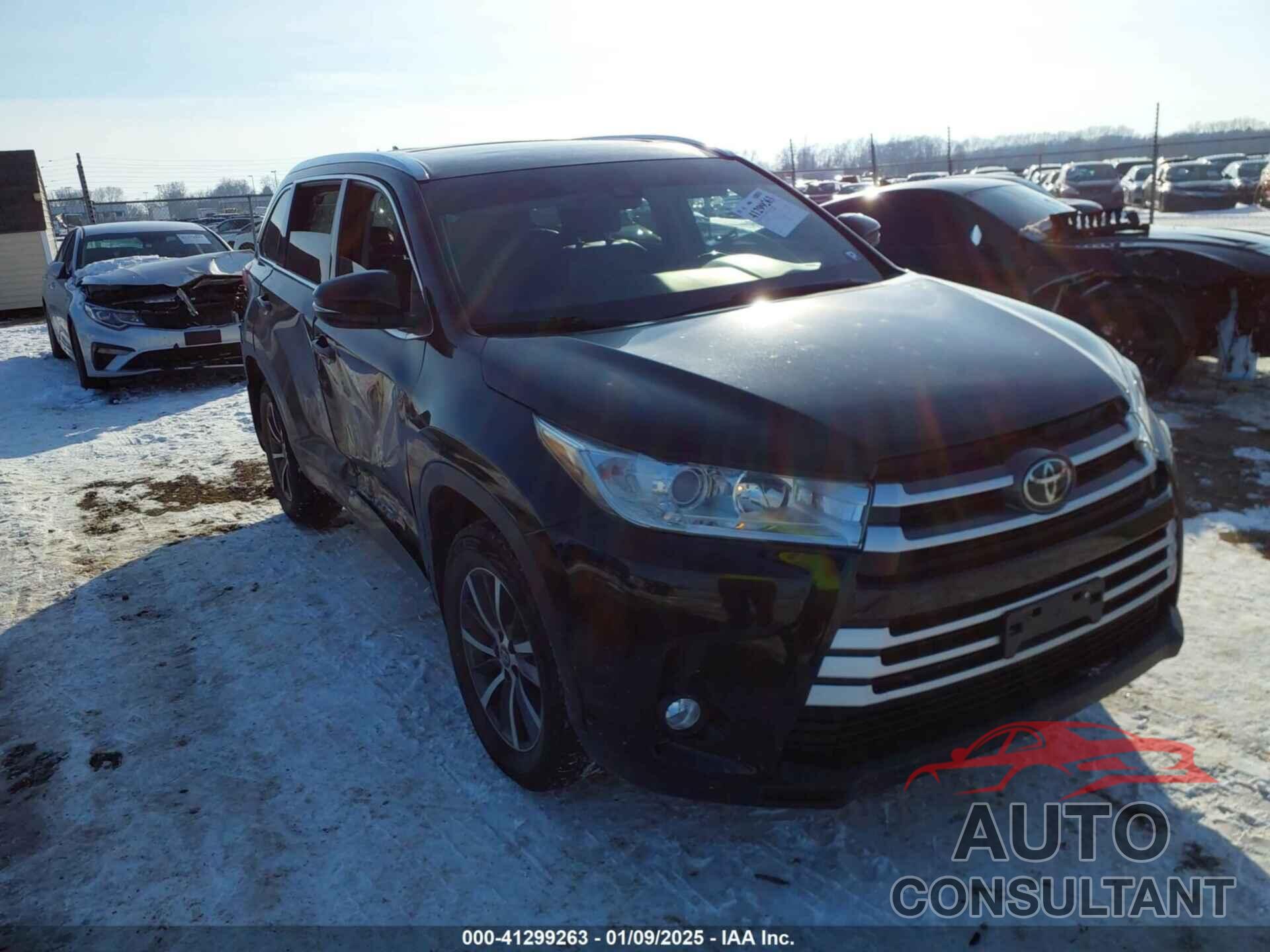 TOYOTA HIGHLANDER 2017 - 5TDJZRFH5HS414203