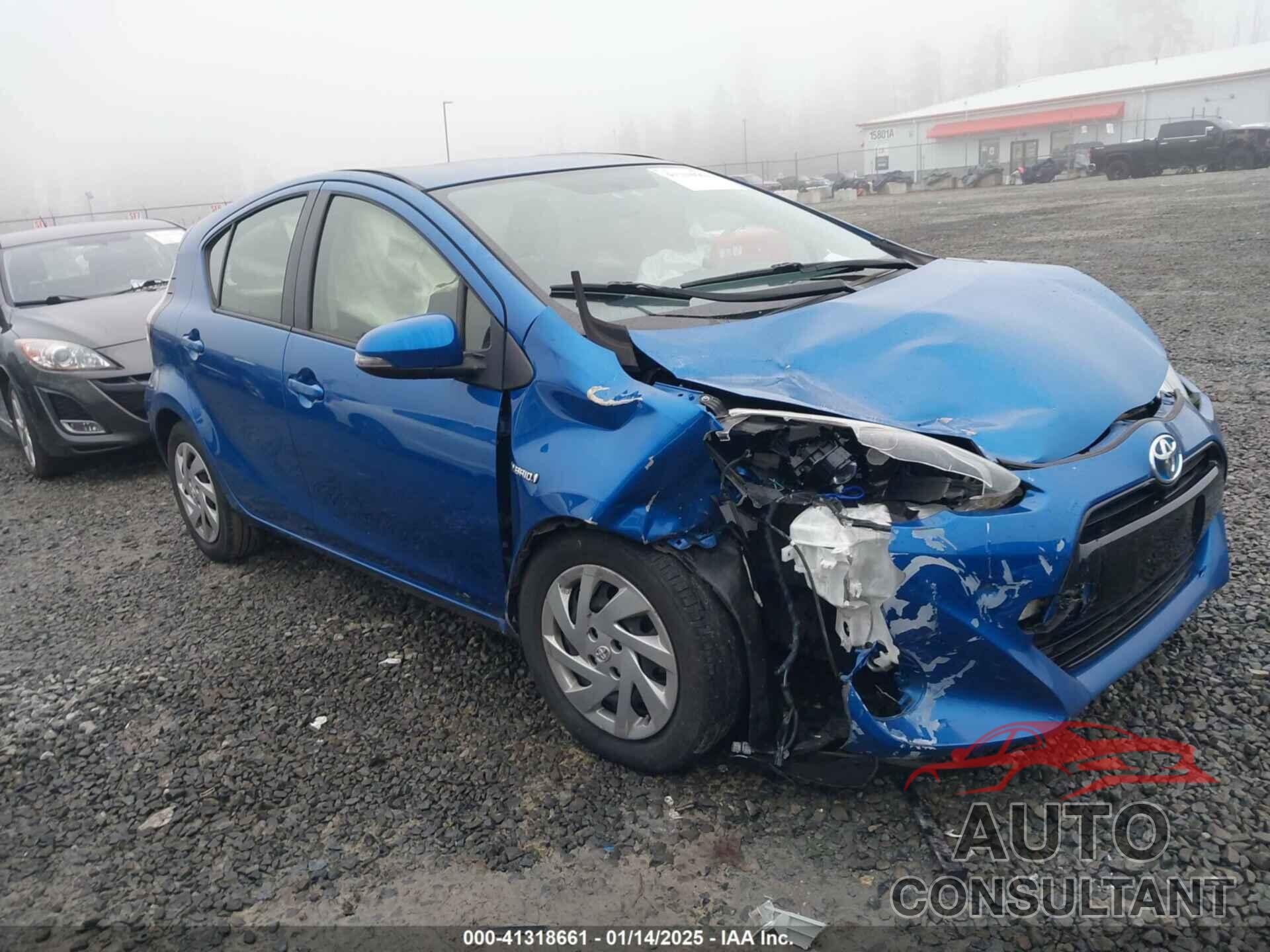 TOYOTA PRIUS C 2015 - JTDKDTB36F1576071