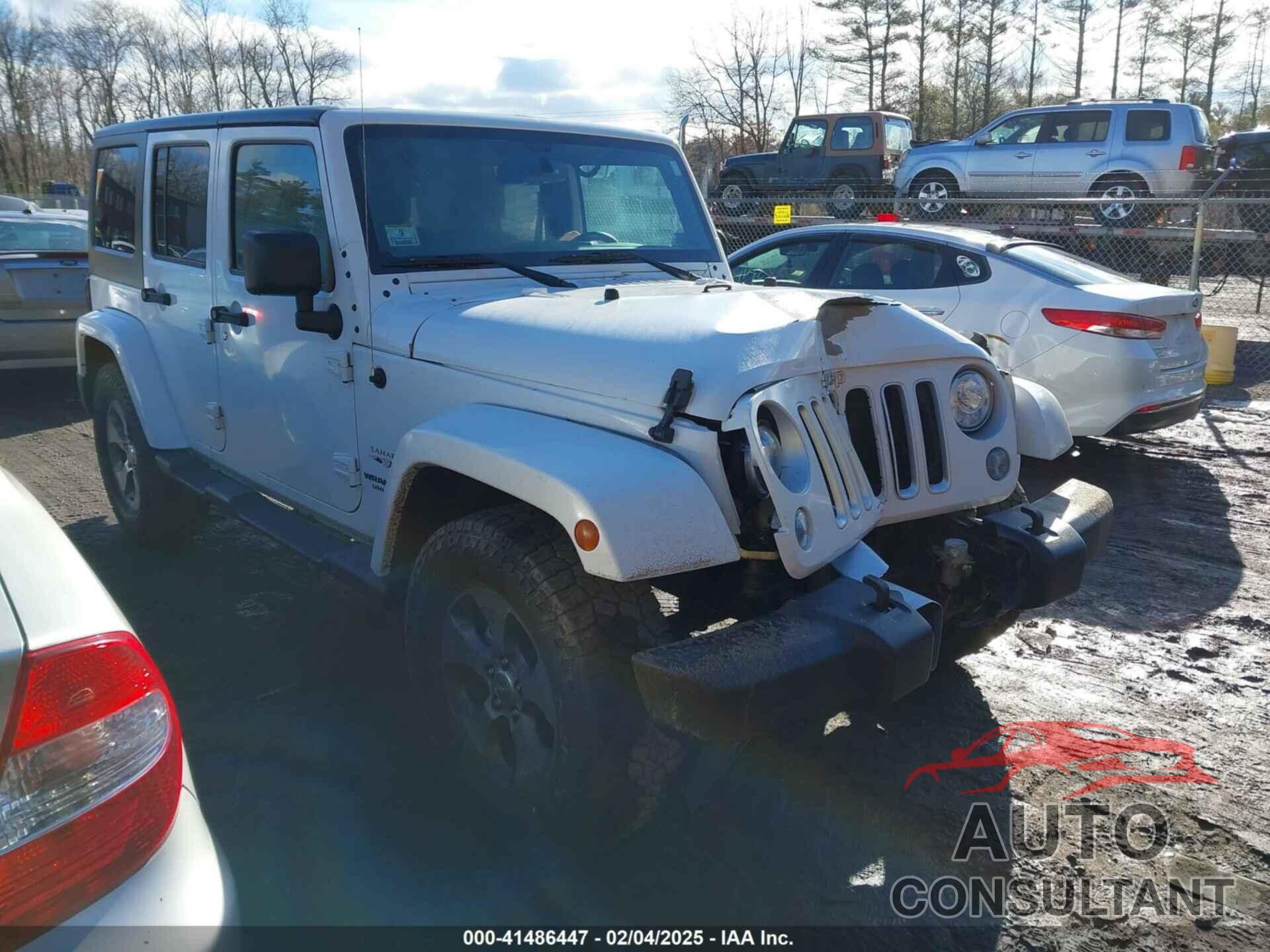 JEEP WRANGLER UNLIMITED 2017 - 1C4BJWEG4HL722578