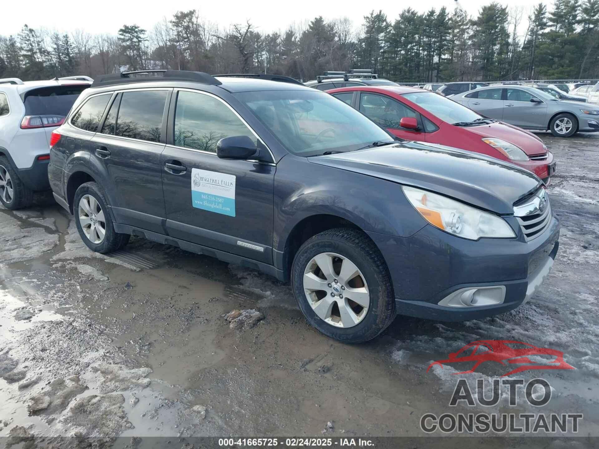 SUBARU OUTBACK 2012 - 4S4BRBKC7C3302692