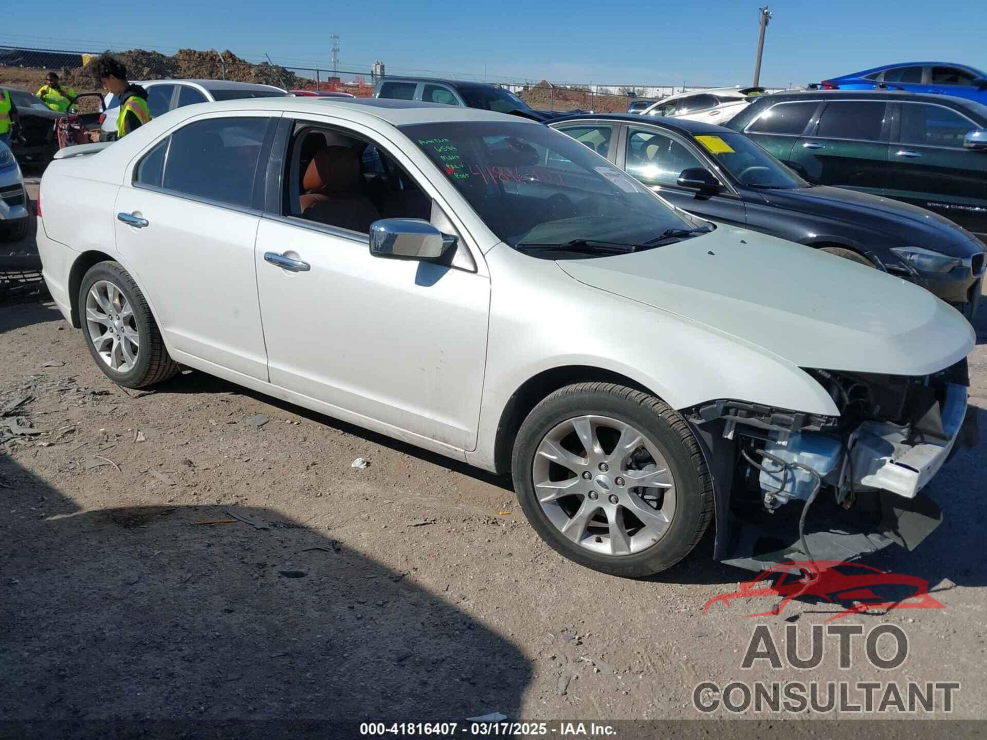 FORD FUSION 2011 - 3FAHP0JG4BR189724