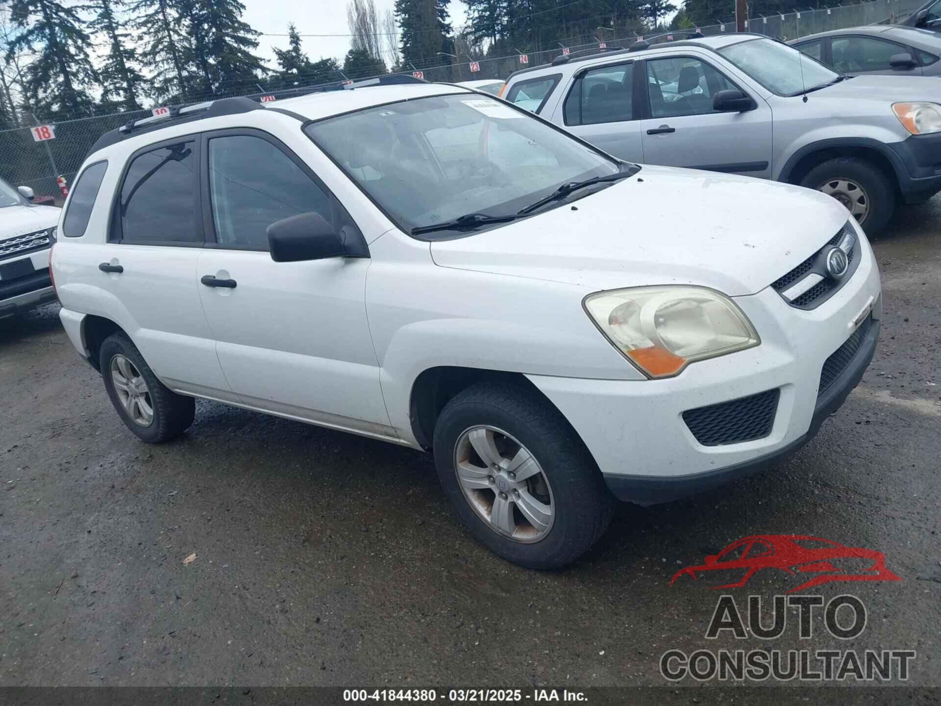 KIA SPORTAGE 2009 - KNDJF724X97575853