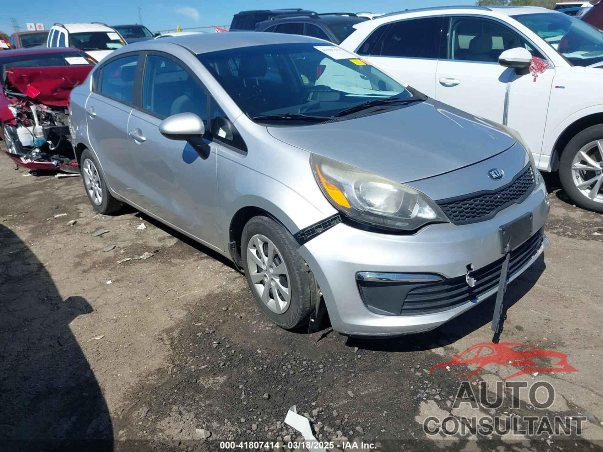KIA RIO 2017 - KNADM4A38H6014854