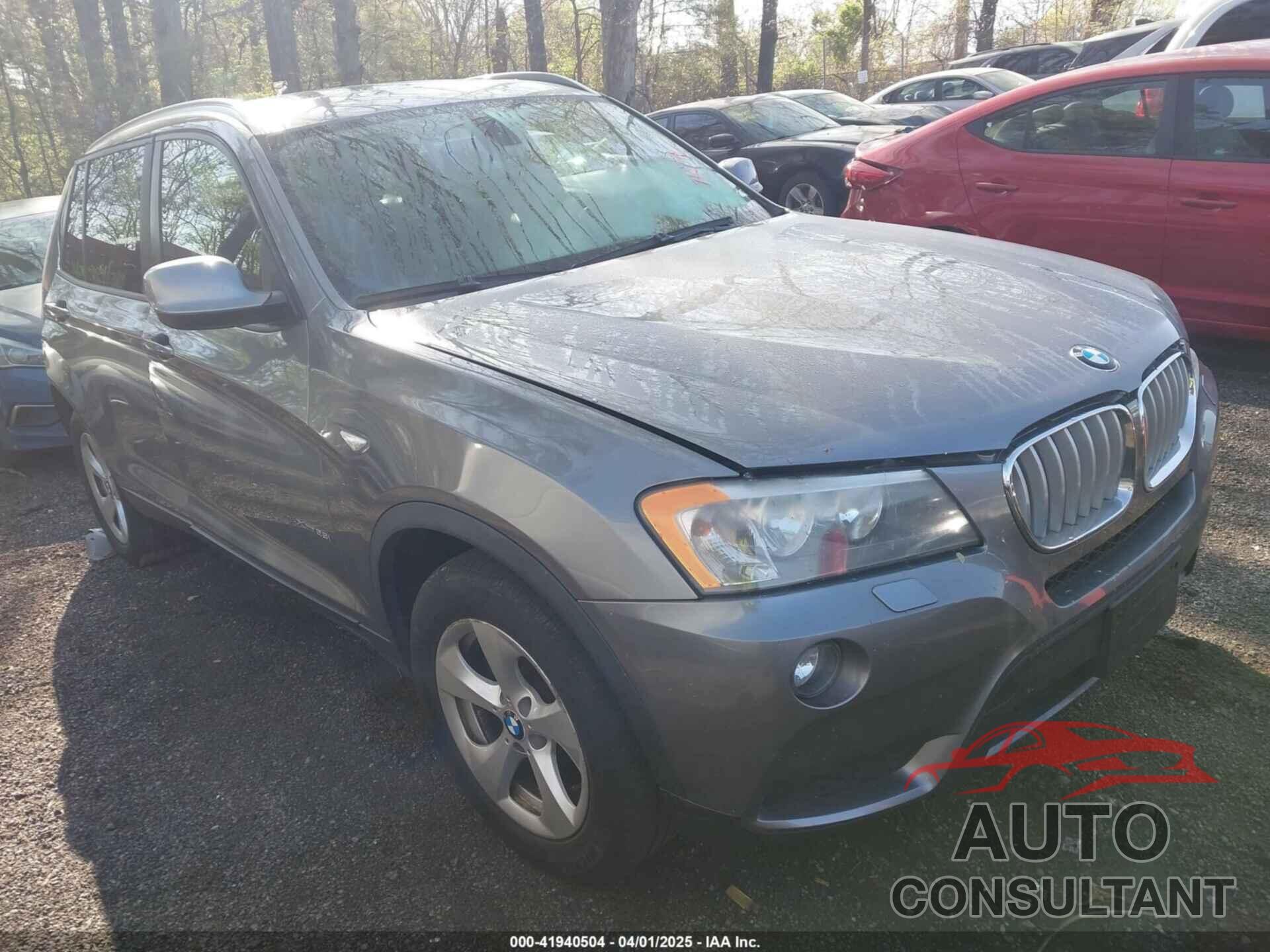 BMW X3 2011 - 5UXWX5C55BL708710