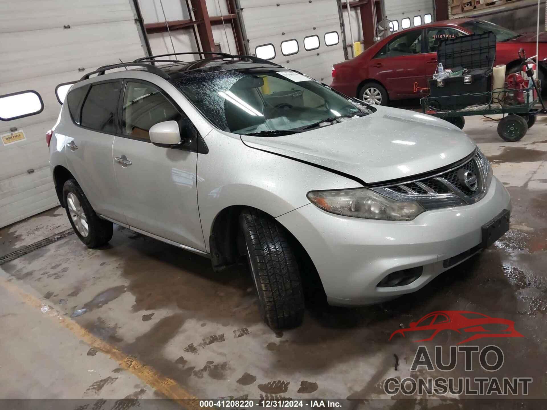 NISSAN MURANO 2012 - JN8AZ1MW9CW214537