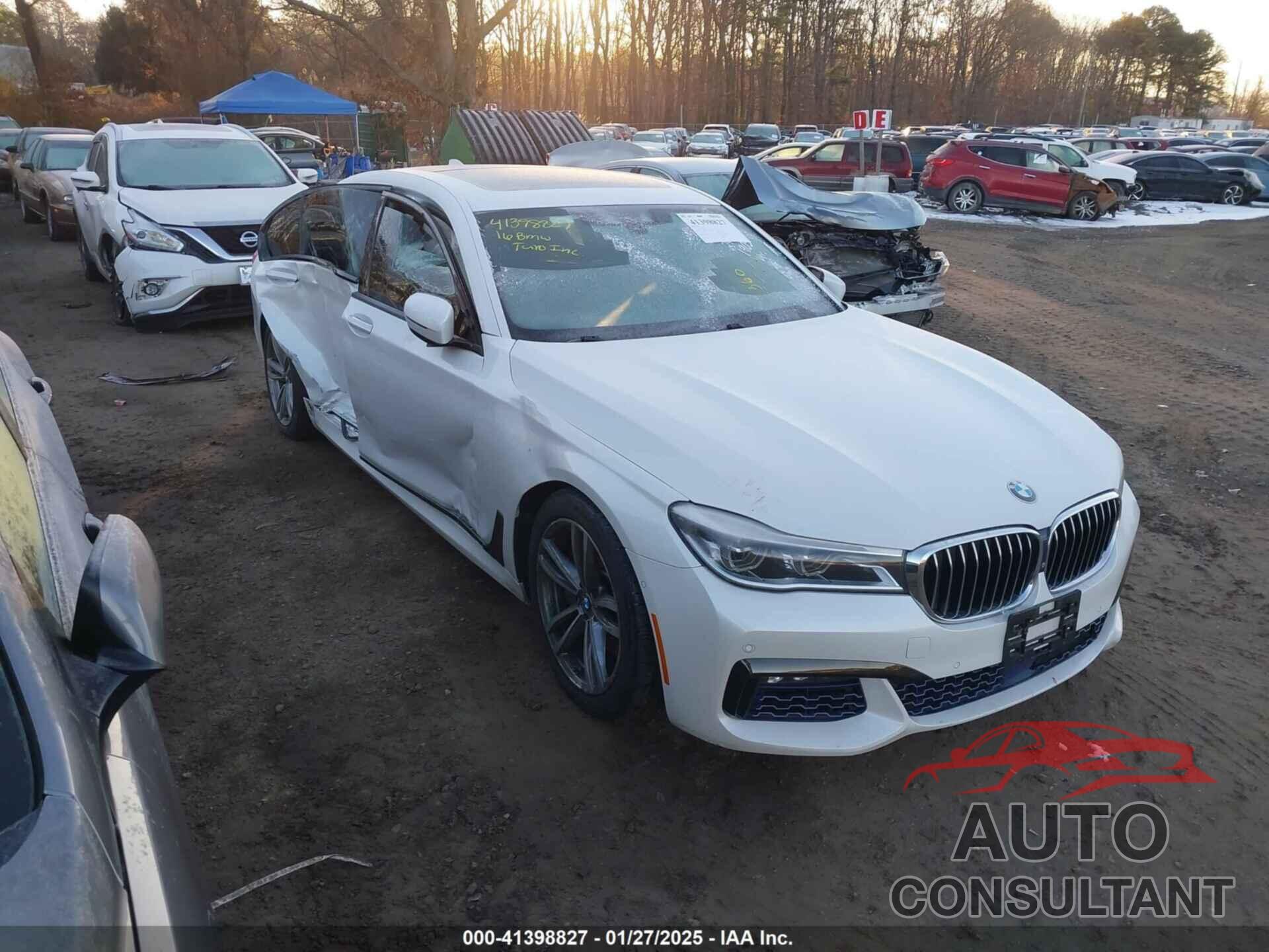 BMW 750I 2016 - WBA7F2C52GG420356