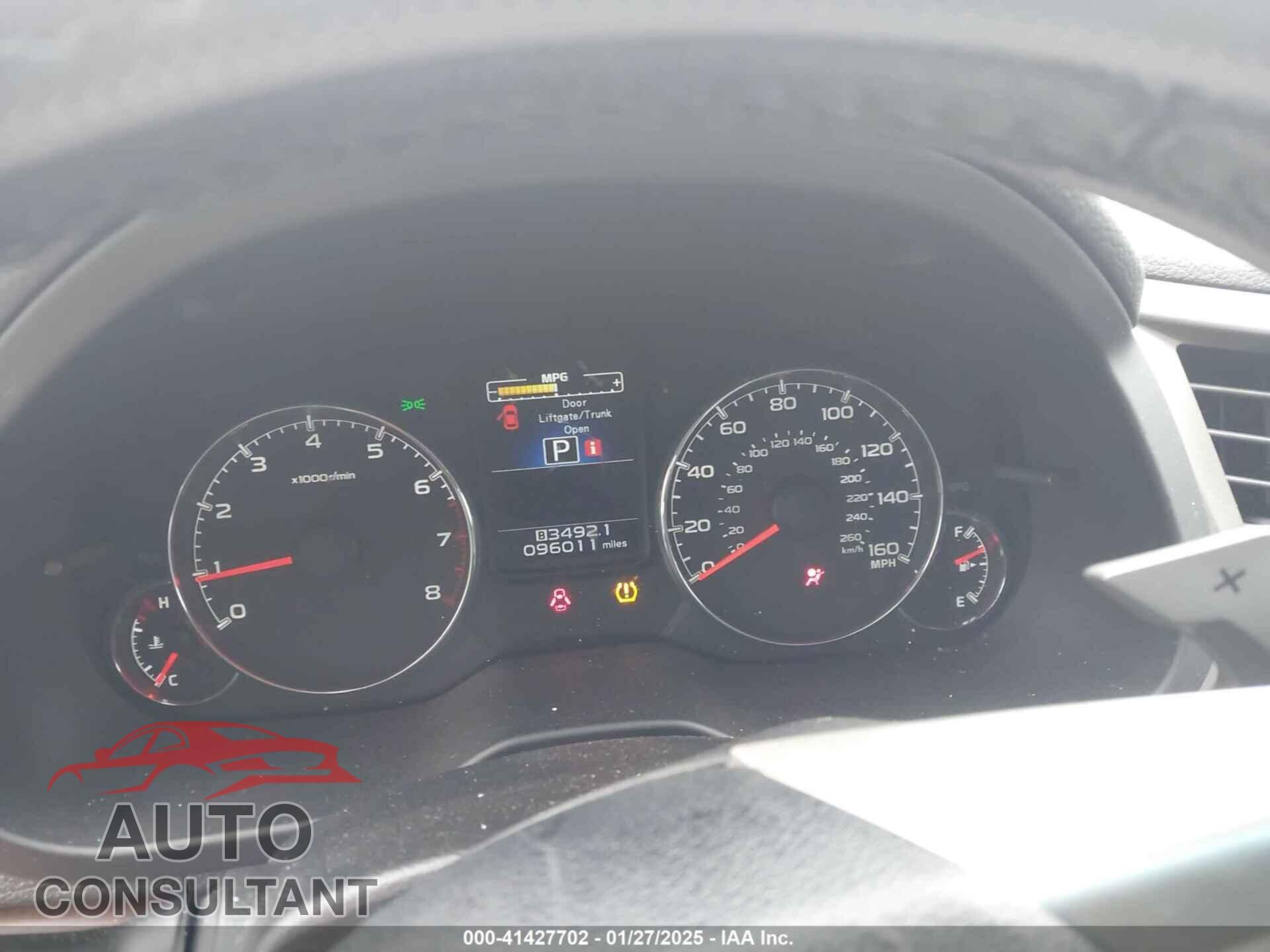SUBARU OUTBACK 2014 - 4S4BRDPC4E2238009