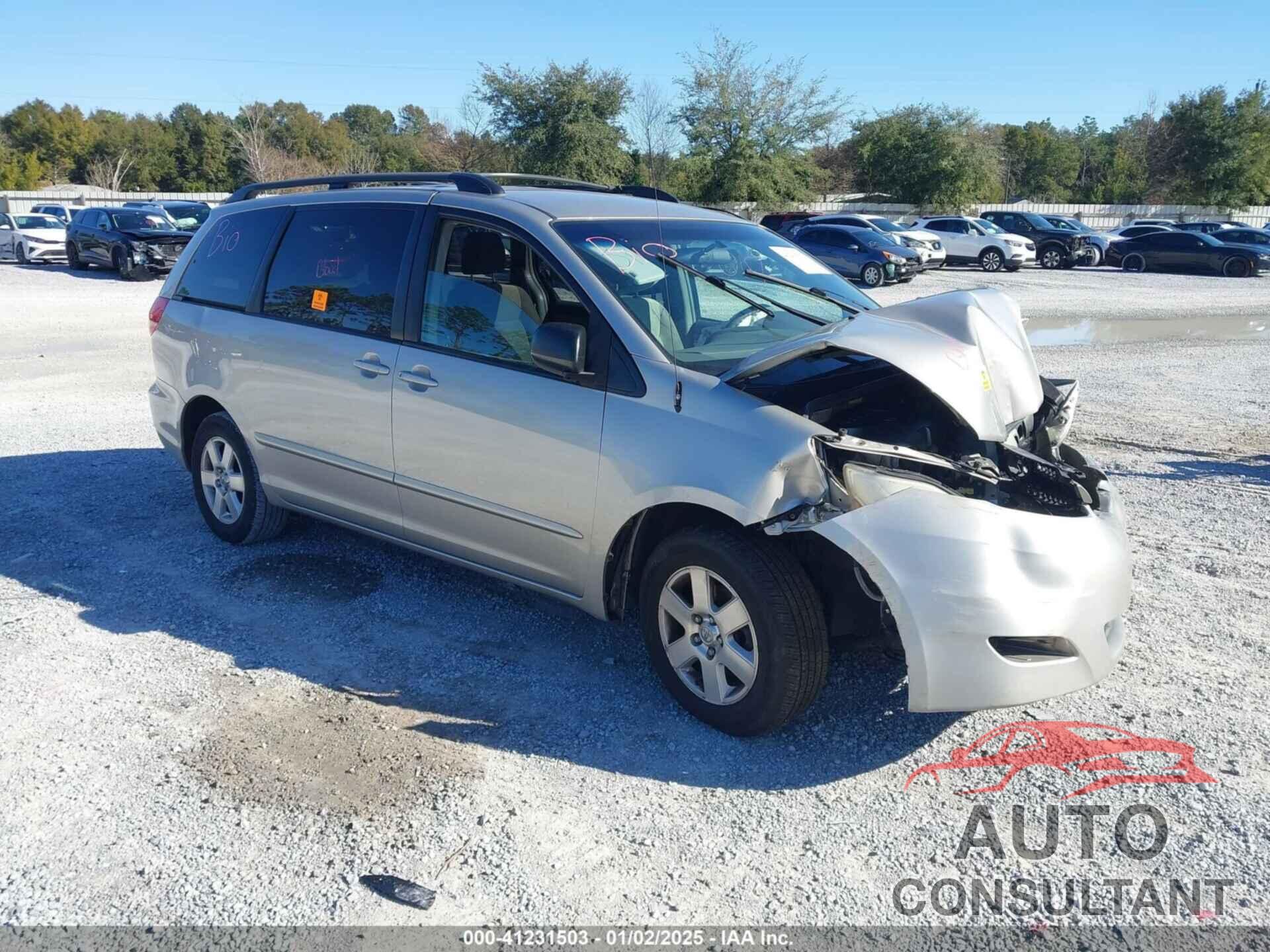 TOYOTA SIENNA 2010 - 5TDKK4CC6AS315822