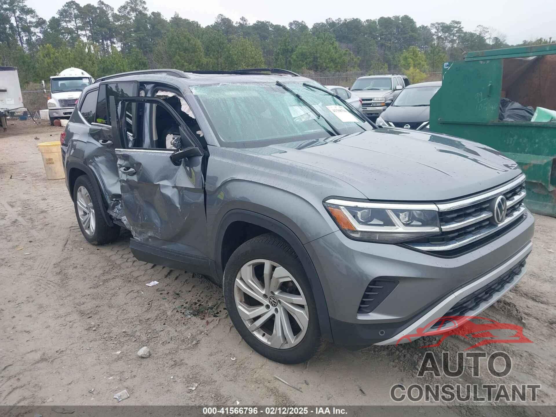 VOLKSWAGEN ATLAS 2021 - 1V2KR2CAXMC513192
