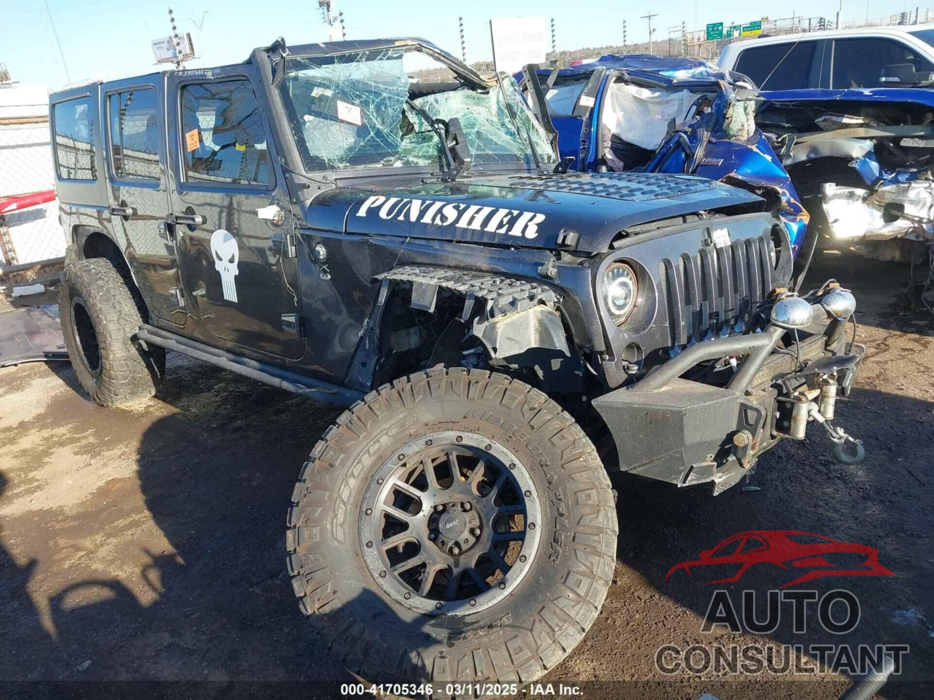 JEEP WRANGLER UNLIMITED 2016 - 1C4BJWDGXGL258289