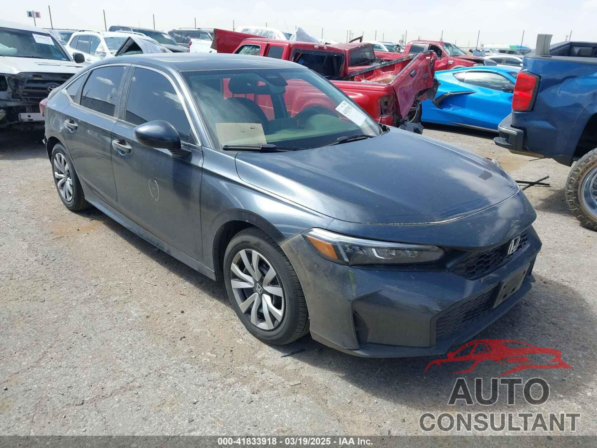 HONDA CIVIC 2025 - 2HGFE2F28SH530393