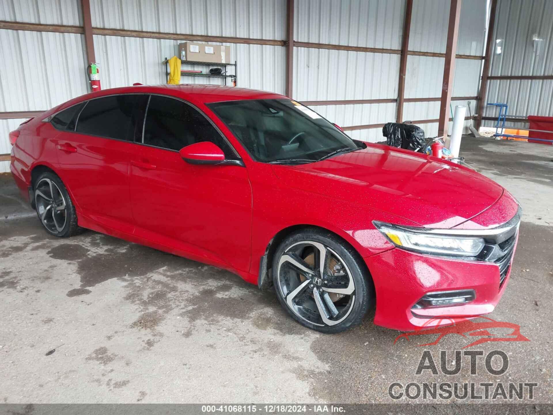 HONDA ACCORD 2018 - 1HGCV1F31JA033060