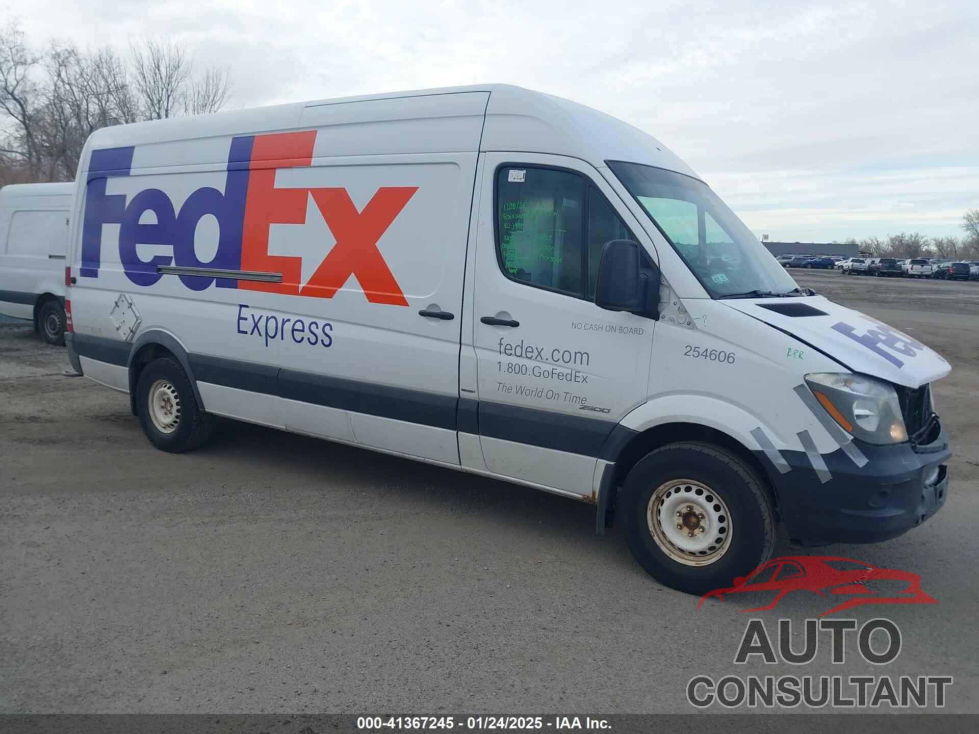MERCEDES-BENZ SPRINTER 2500 2014 - WD3PE8DEXE5894033