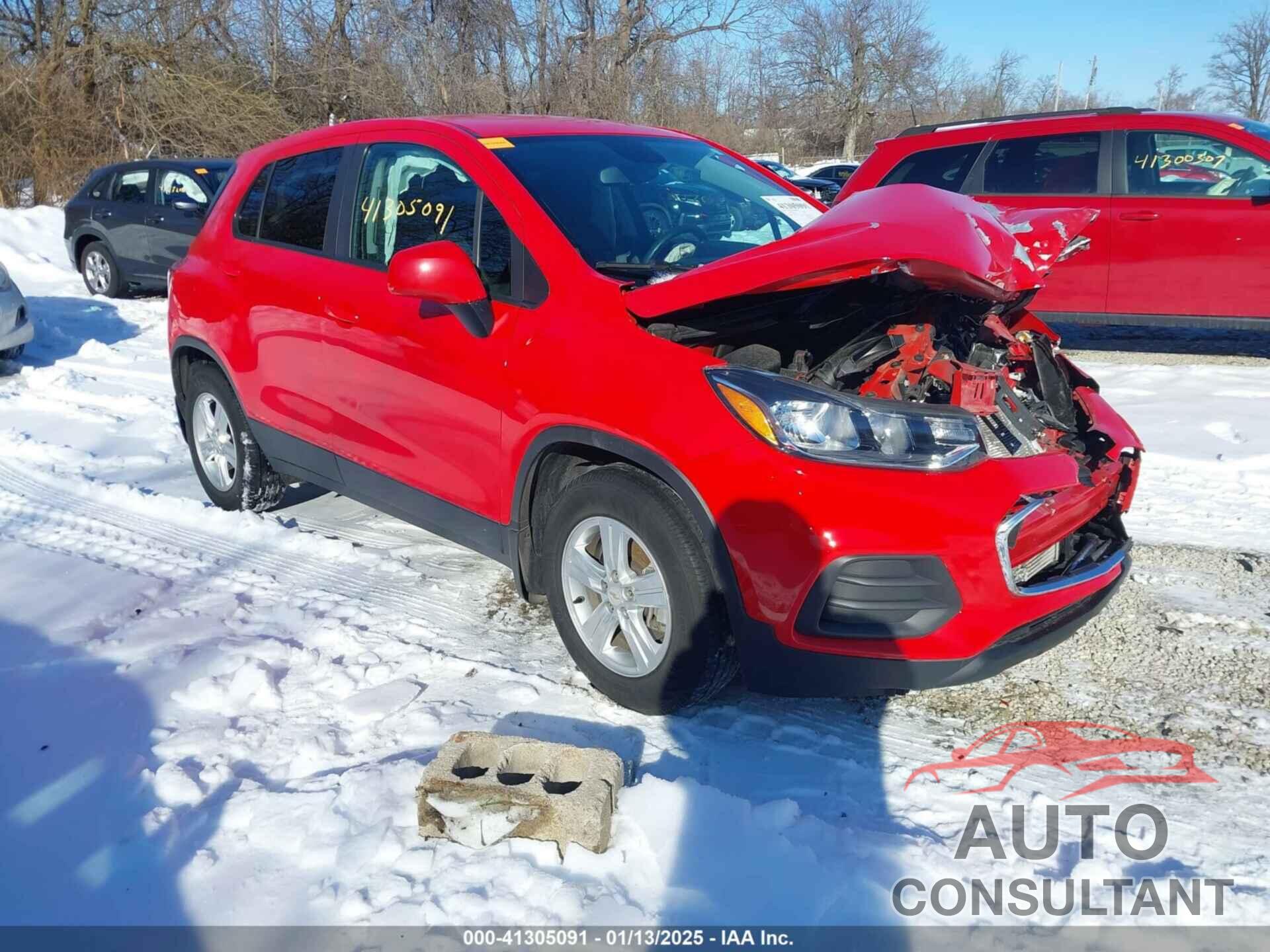 CHEVROLET TRAX 2020 - KL7CJKSB5LB333014