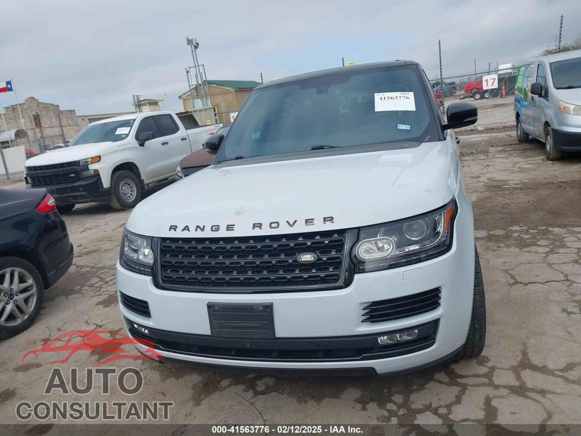 LAND ROVER RANGE ROVER 2016 - SALGS2KF5GA260378