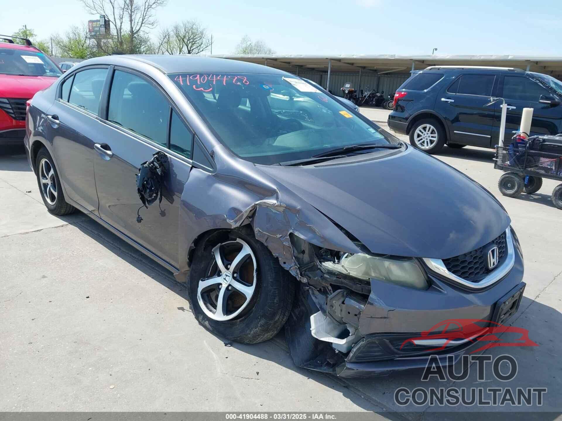 HONDA CIVIC 2015 - 19XFB2F70FE098547