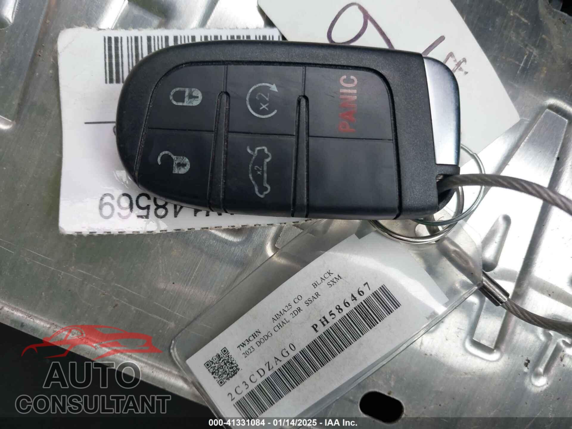 DODGE CHALLENGER 2023 - 2C3CDZAG0PH586467