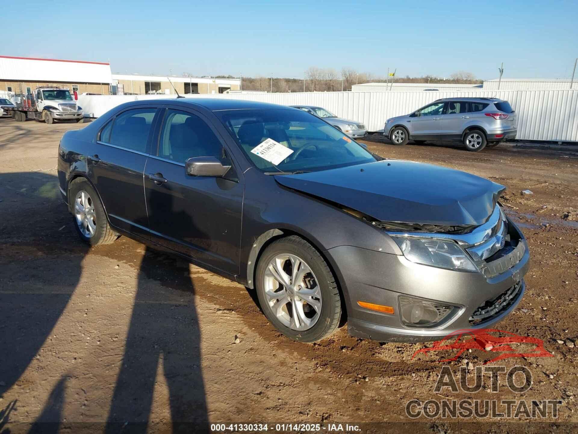 FORD FUSION 2012 - 3FAHP0HA8CR262984