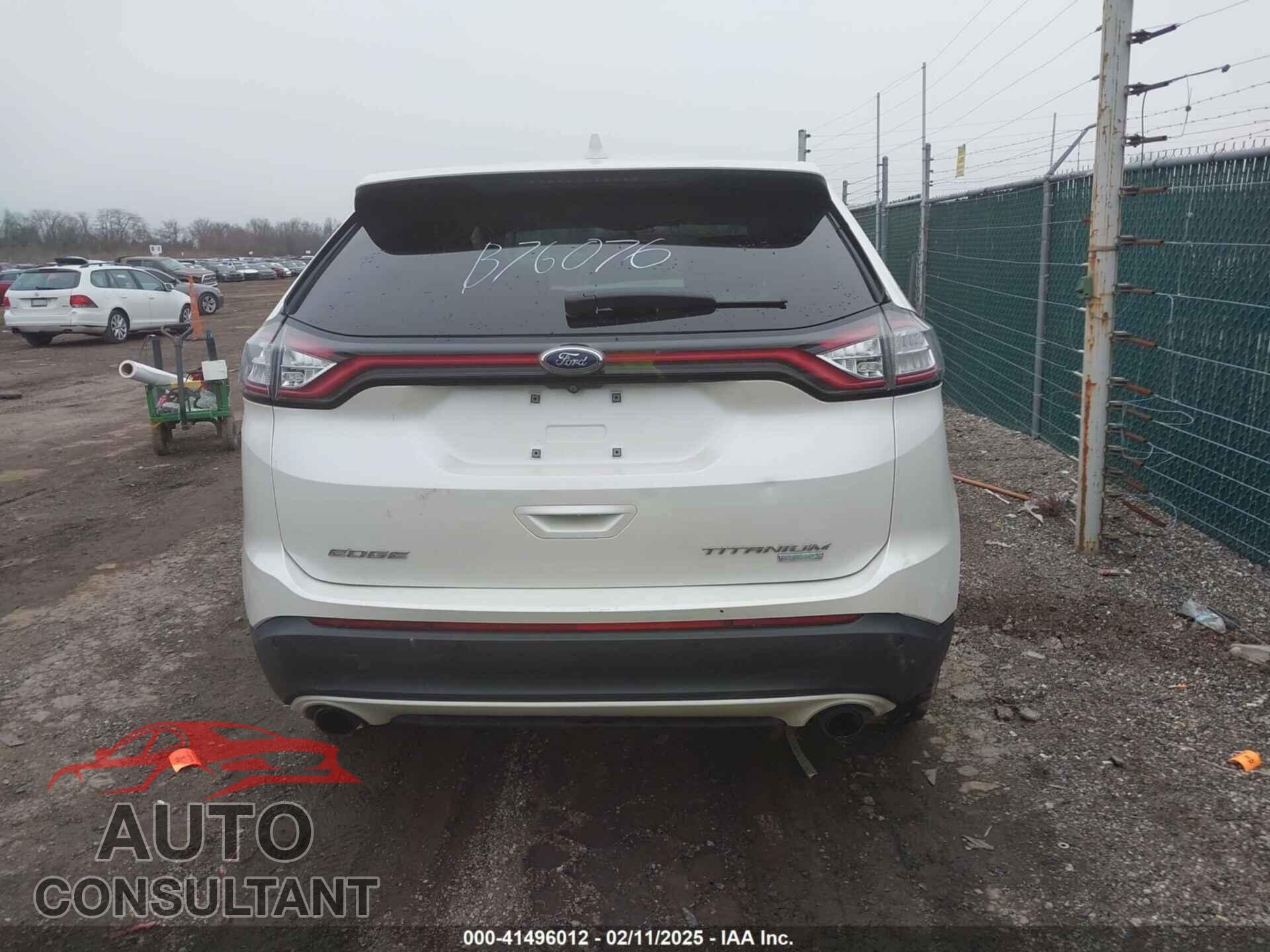 FORD EDGE 2017 - 2FMPK3K96HBB76076