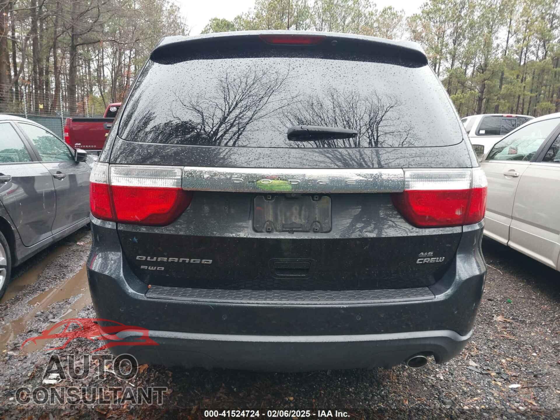 DODGE DURANGO 2012 - 1C4RDJDG8CC163314
