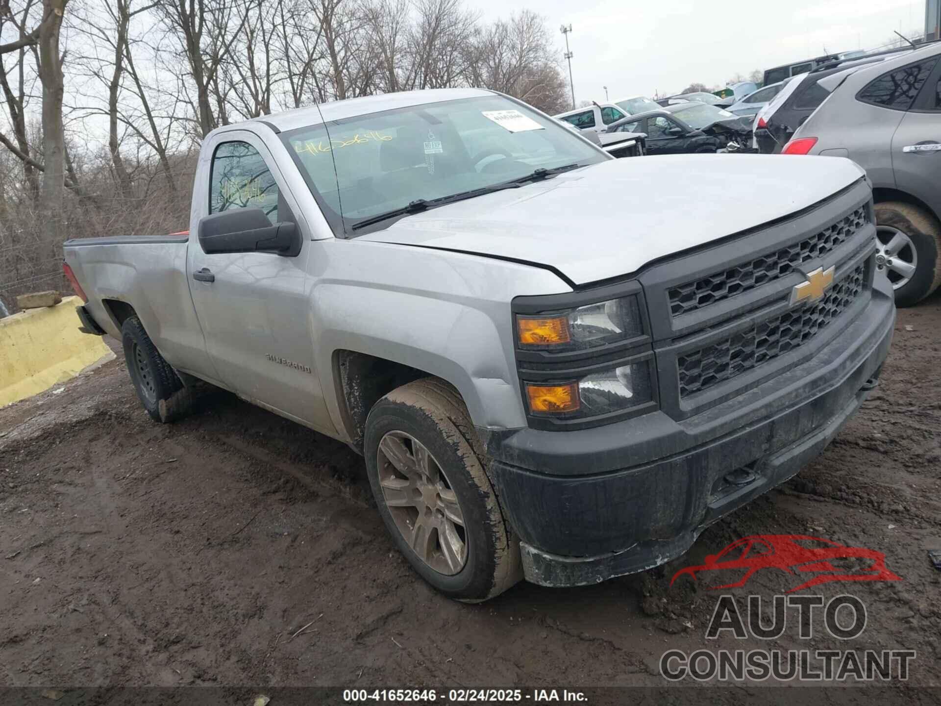 CHEVROLET SILVERADO 1500 2014 - 1GCNKPEC2EZ395507