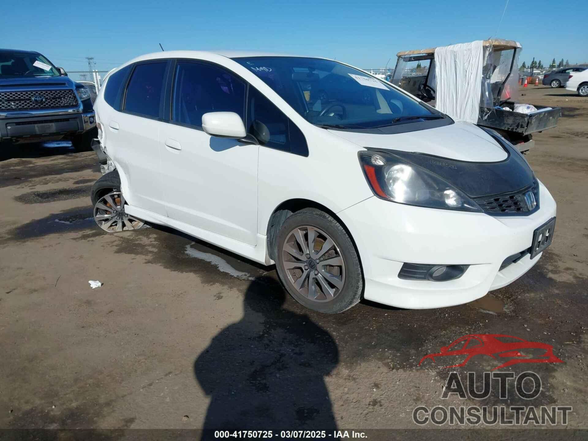 HONDA FIT 2012 - JHMGE8H51CC037798