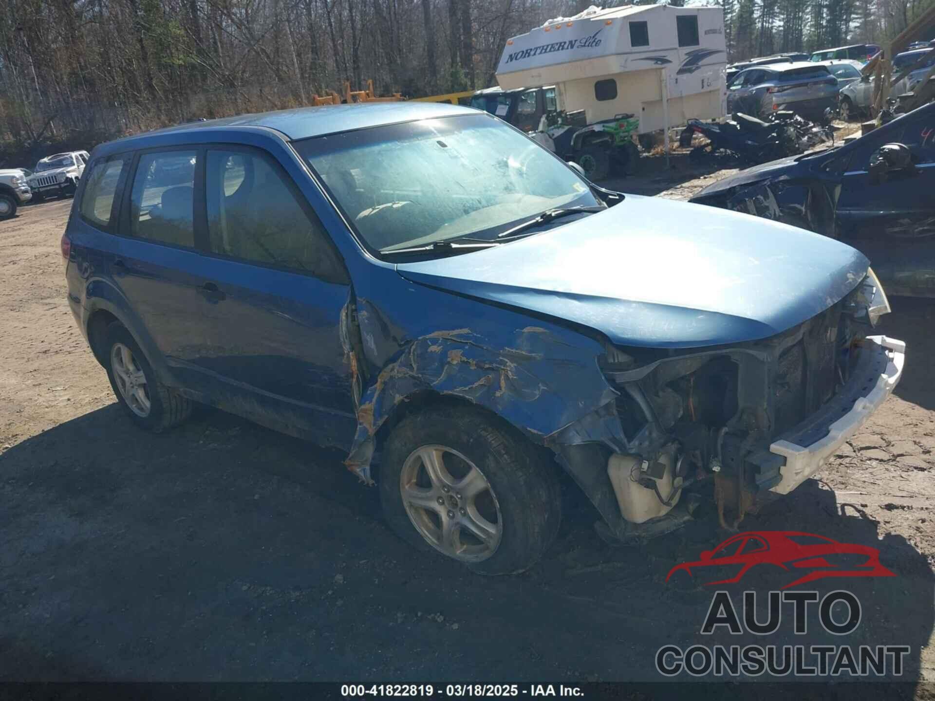 SUBARU FORESTER 2009 - JF2SH61669H779265