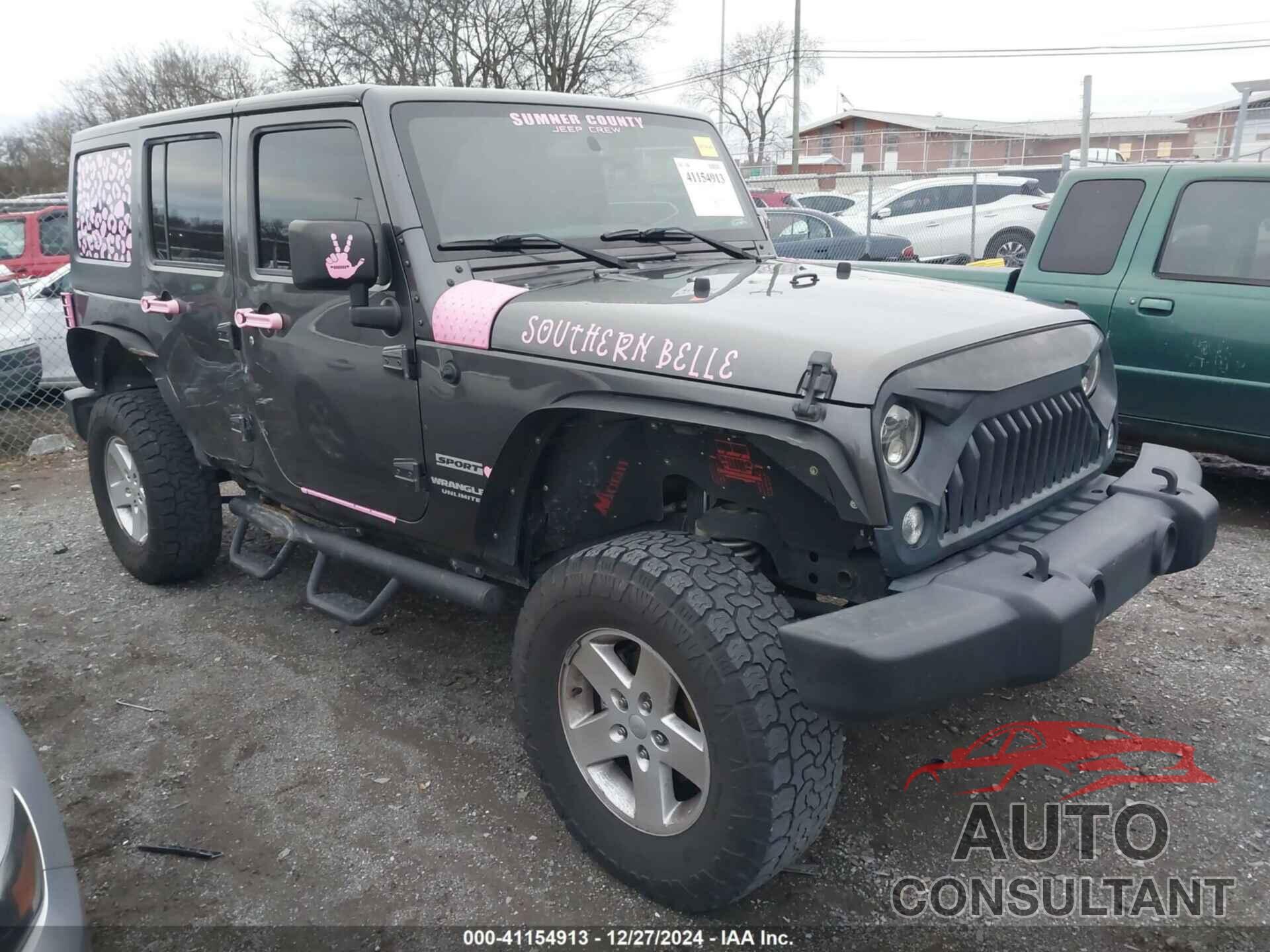 JEEP WRANGLER UNLIMITED 2017 - 1C4BJWDG3HL558841