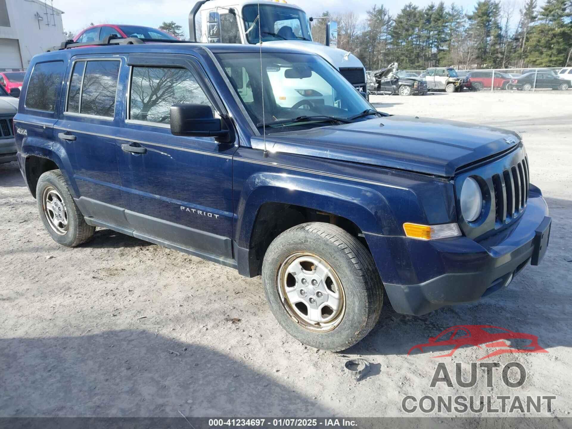 JEEP PATRIOT 2013 - 1C4NJRBBXDD249829