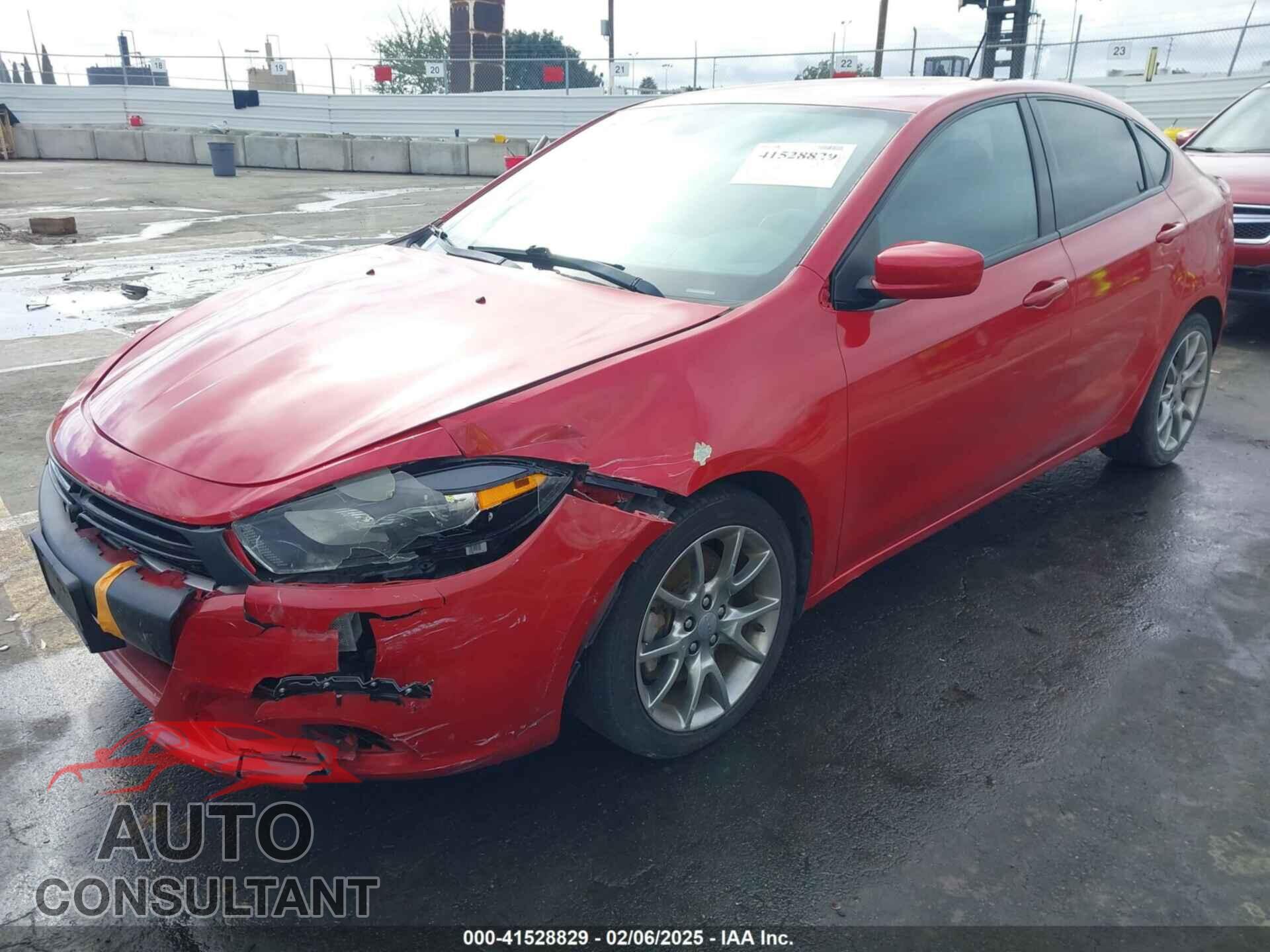 DODGE DART 2015 - 1C3CDFBBXFD112880