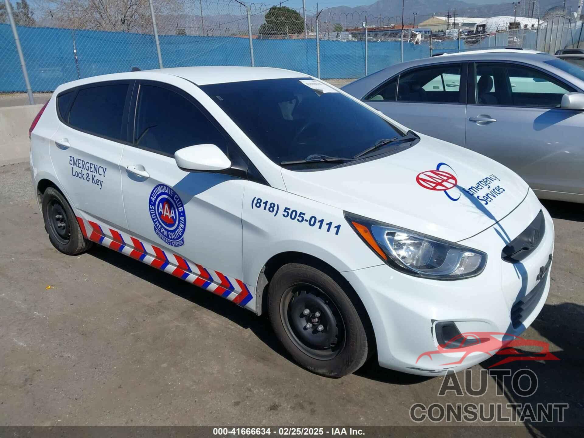 HYUNDAI ACCENT 2012 - KMHCT5AEXCU051493