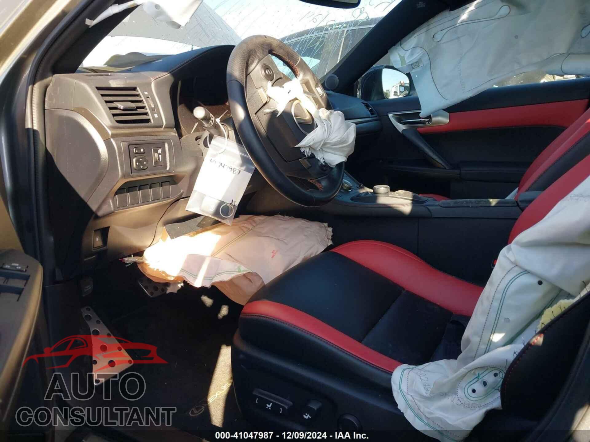 LEXUS CT 2016 - JTHKD5BH9G2271973