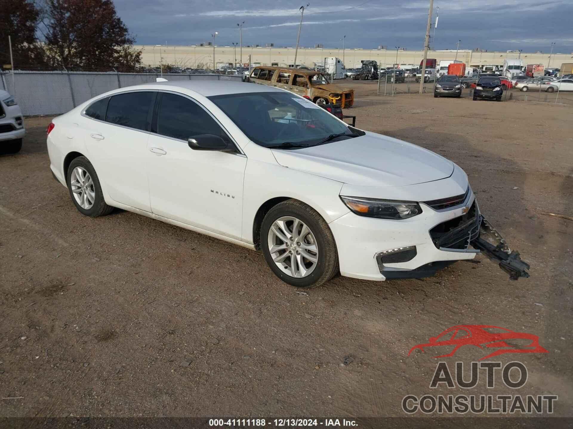 CHEVROLET MALIBU 2016 - 1G1ZE5ST4GF313484