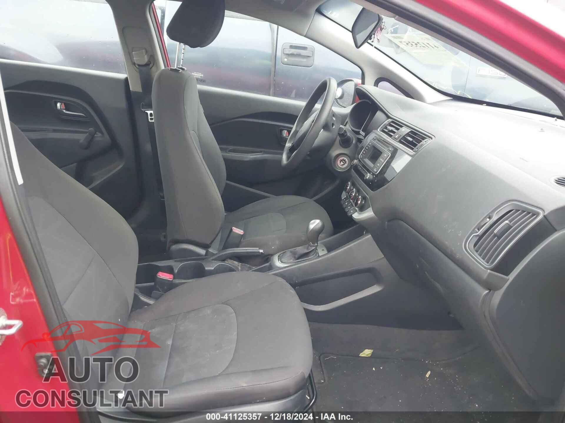 KIA RIO 2017 - KNADM4A36H6035539