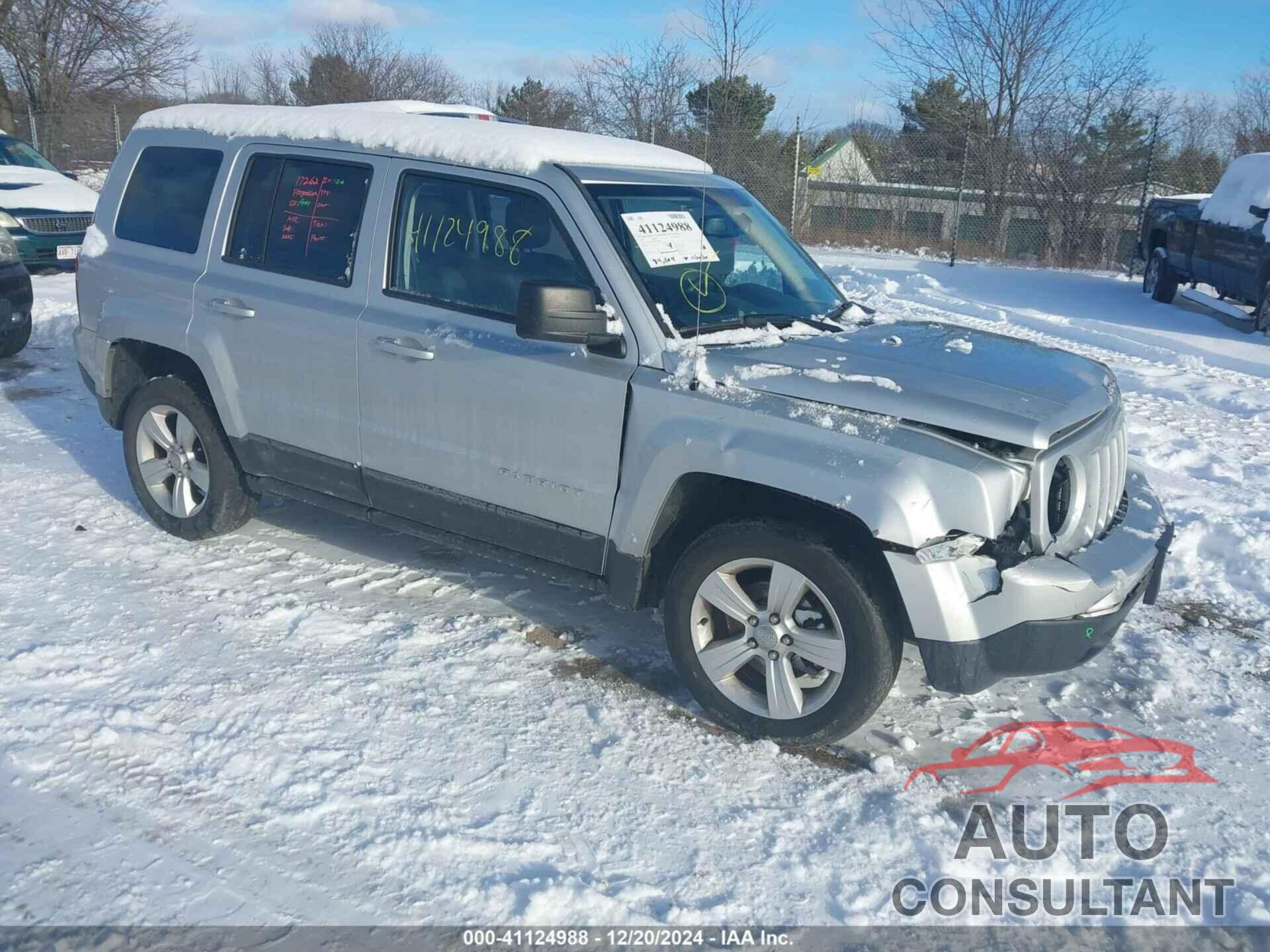 JEEP PATRIOT 2013 - 1C4NJRFB6DD192409