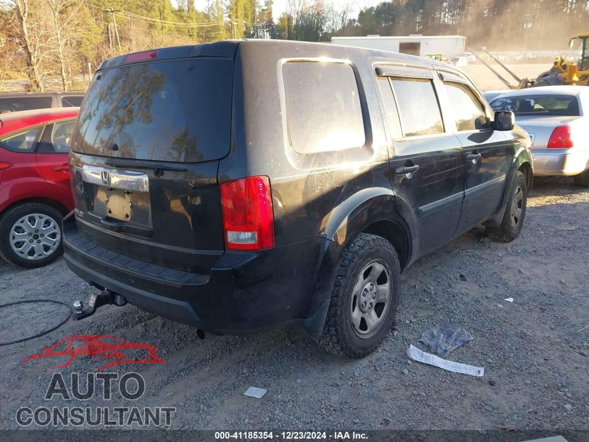 HONDA PILOT 2011 - 5FNYF3H2XBB007762