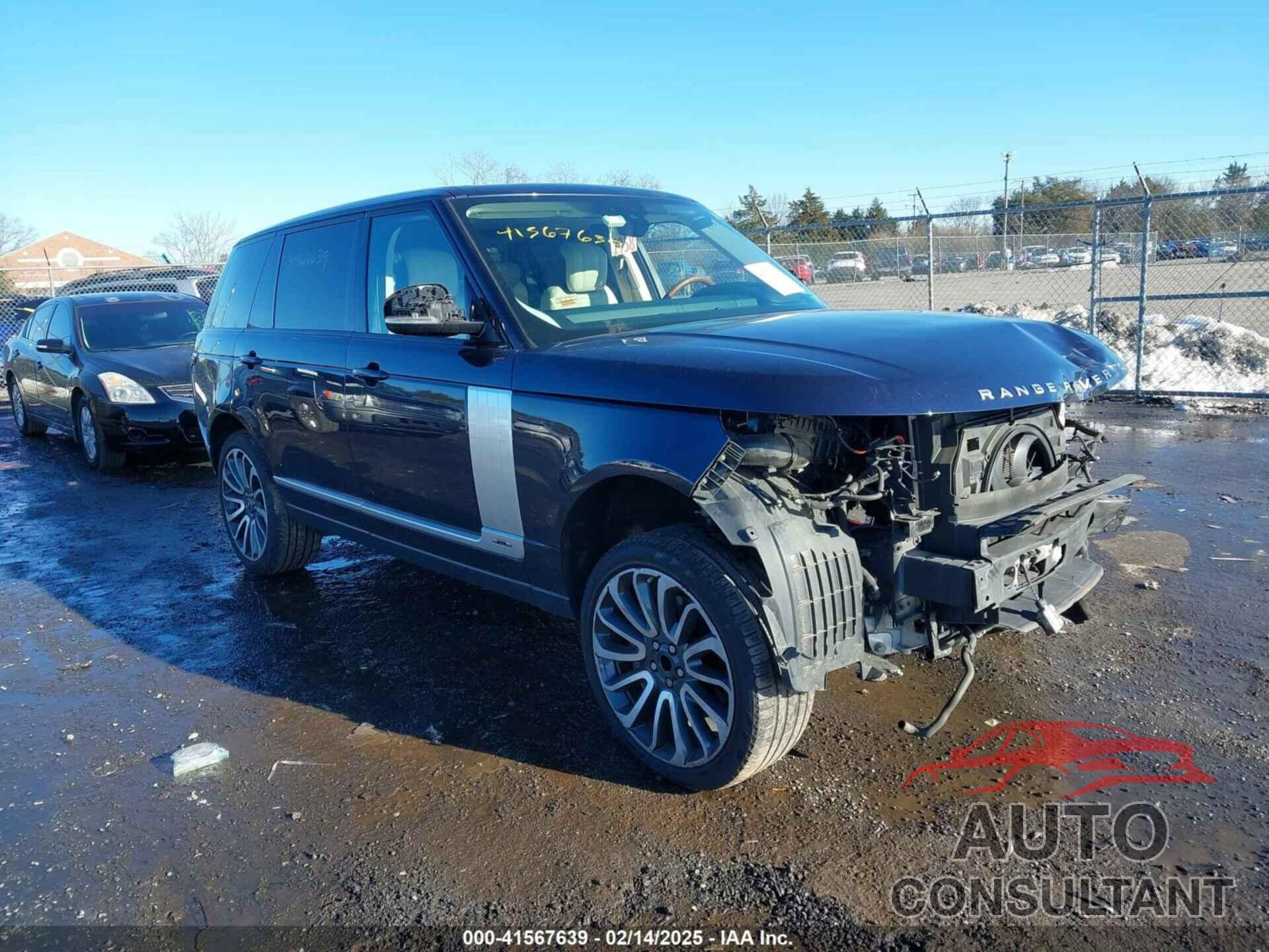 LAND ROVER RANGE ROVER 2019 - SALGS5RE1KA543268