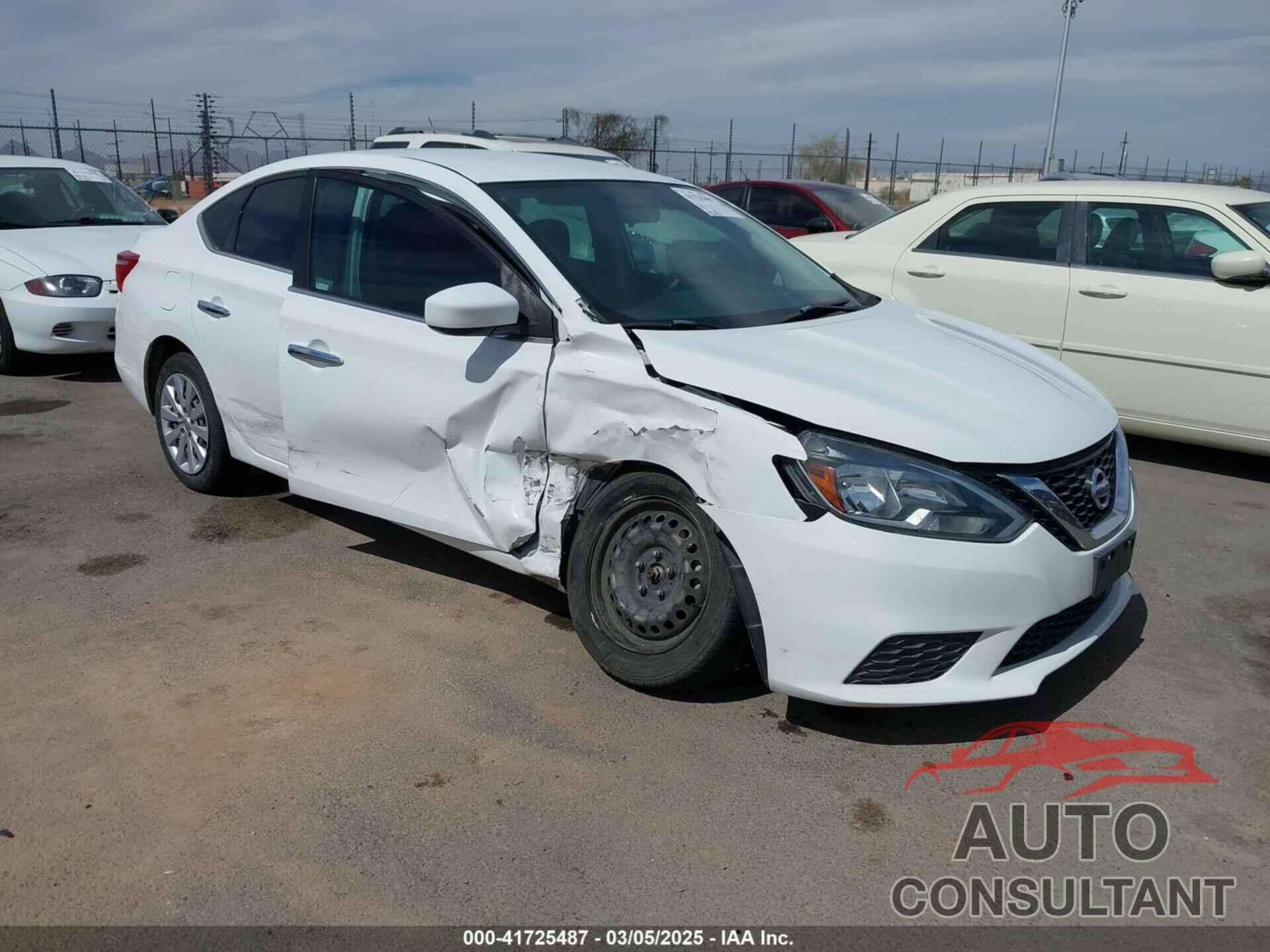 NISSAN SENTRA 2018 - 3N1AB7AP0JY294576