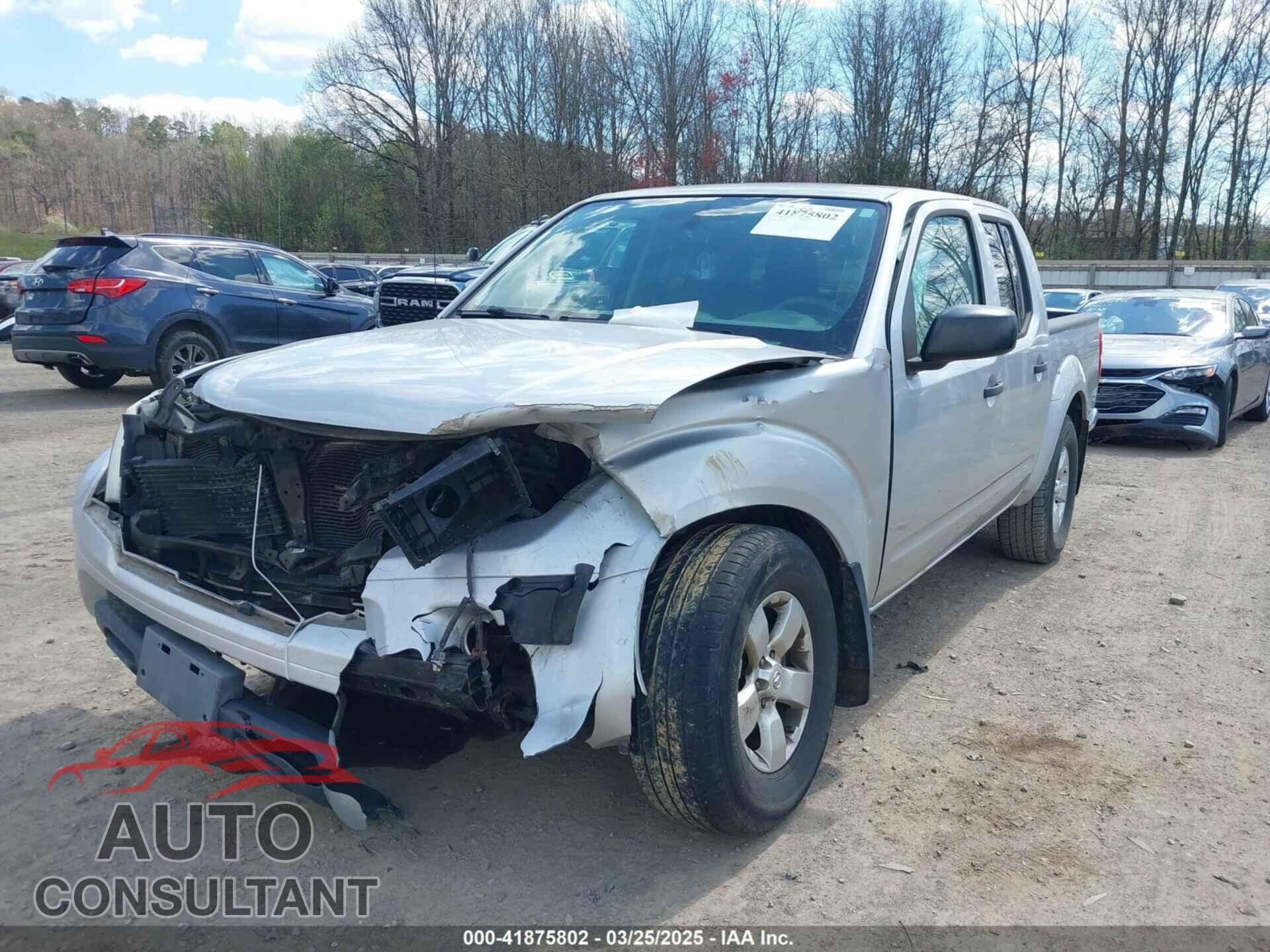 NISSAN FRONTIER 2012 - 1N6AD0EV9CC419087