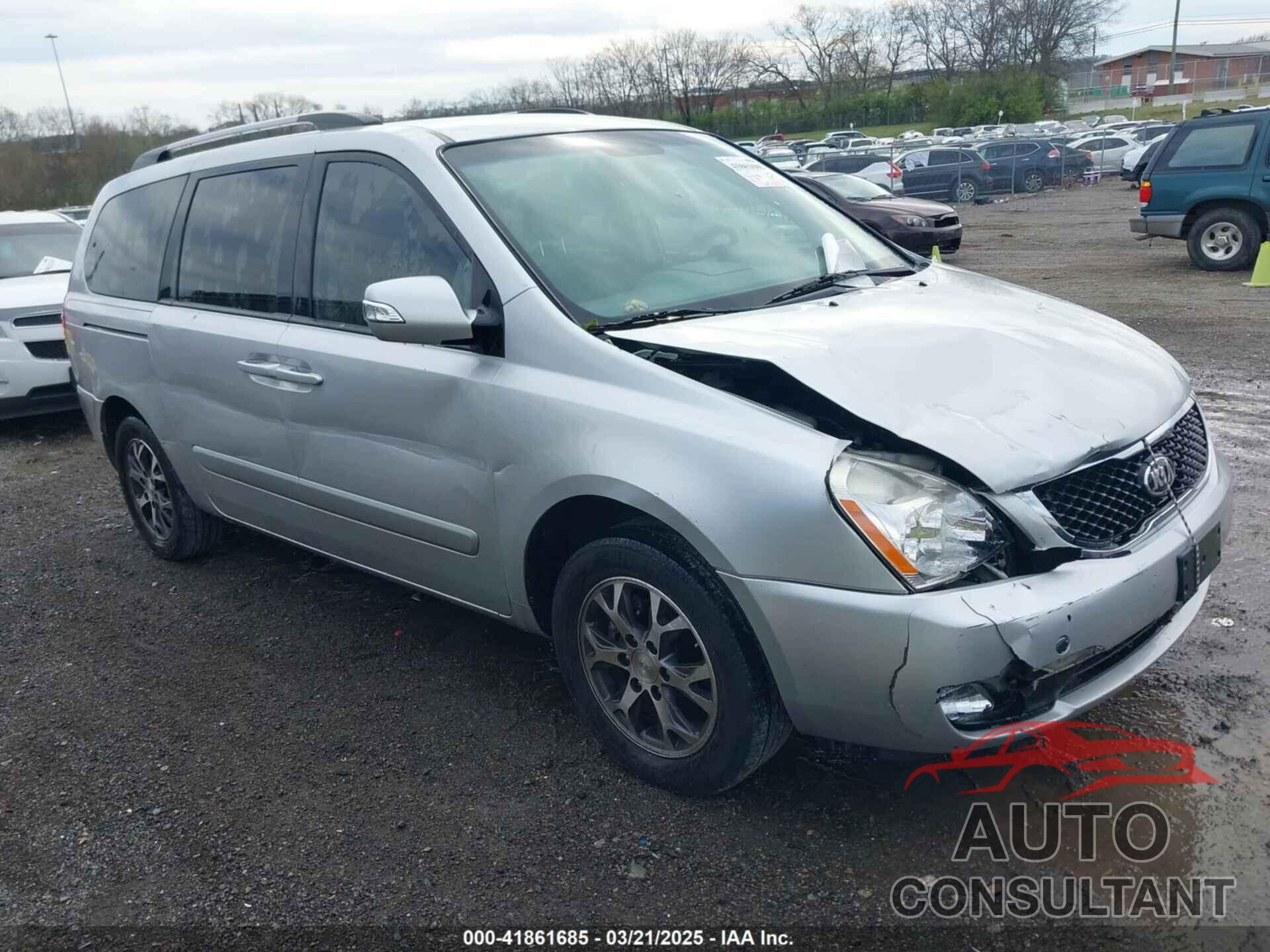 KIA SEDONA 2014 - KNDMG4C70E6592842
