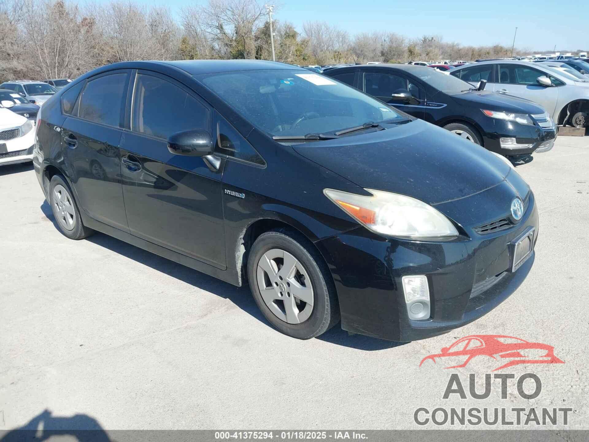 TOYOTA PRIUS 2010 - JTDKN3DU1A0080516