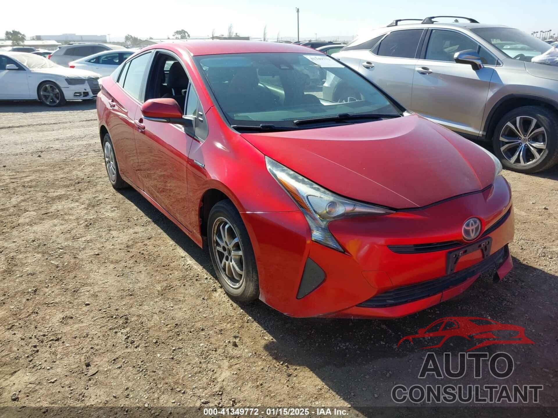 TOYOTA PRIUS 2017 - JTDKBRFU6H3545311