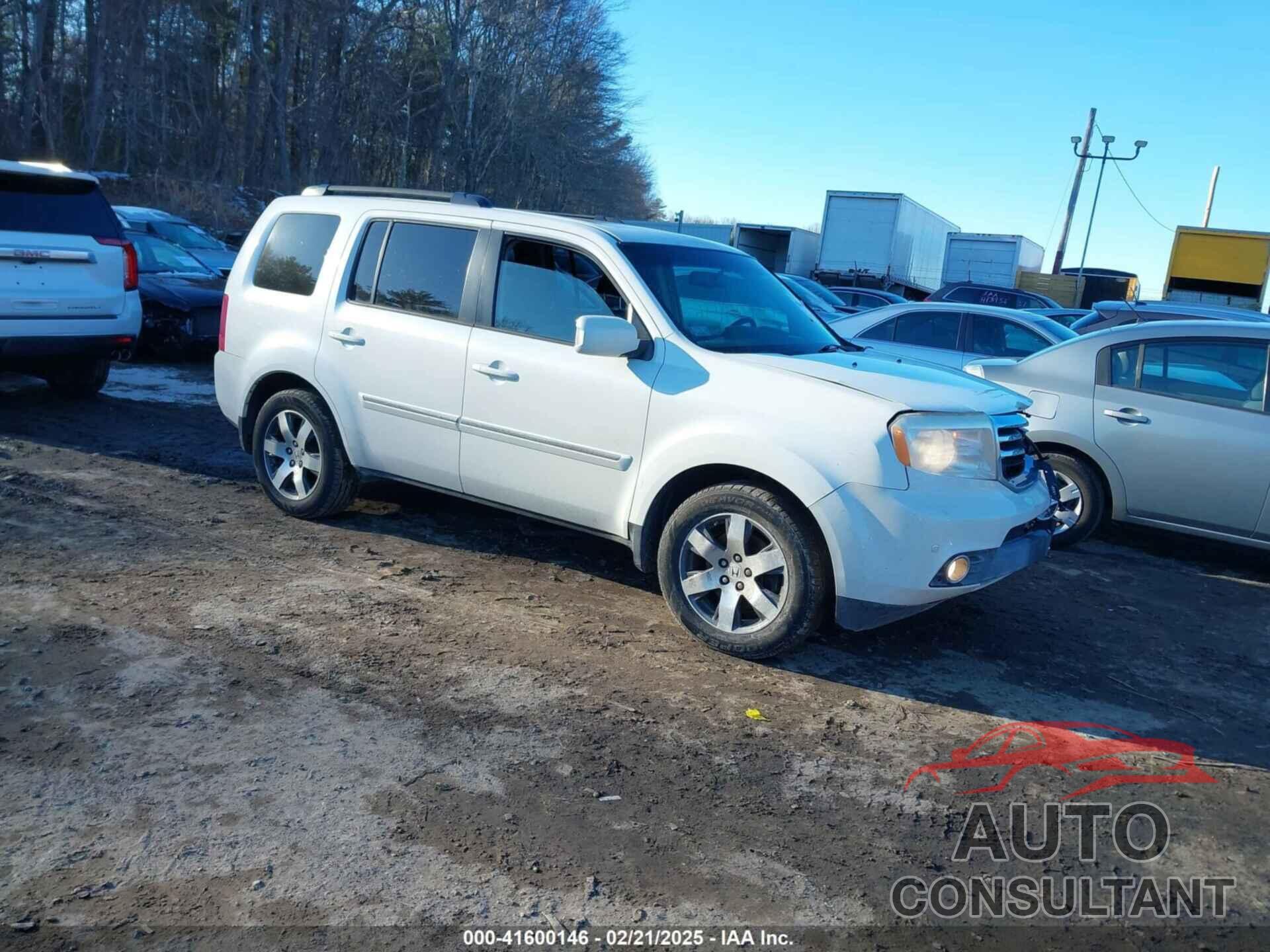 HONDA PILOT 2012 - 5FNYF4H99CB076172