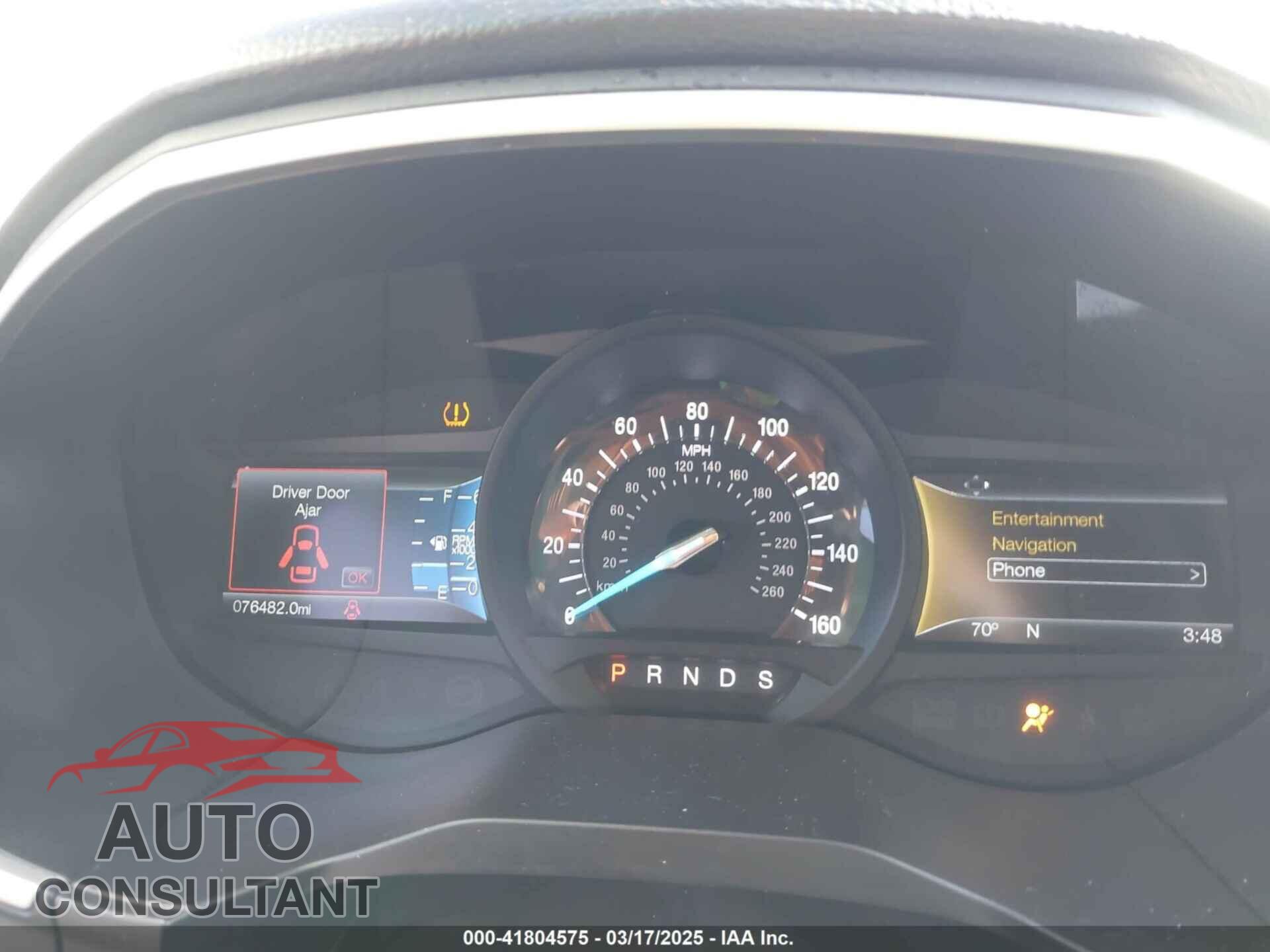 FORD EDGE 2017 - 2FMPK4J91HBC53802